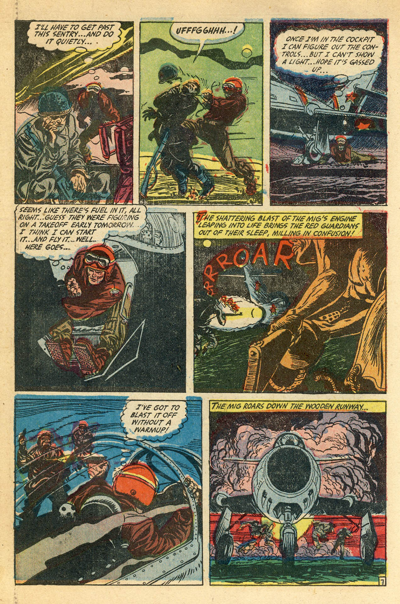 Read online War Birds (1952) comic -  Issue #2 - 10