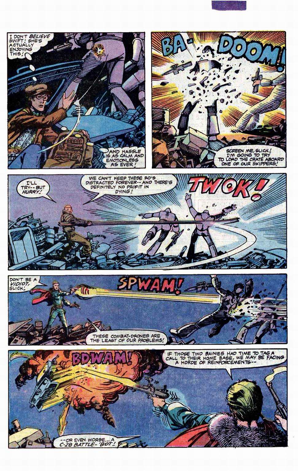 Read online Machine Man (1984) comic -  Issue #1 - 8