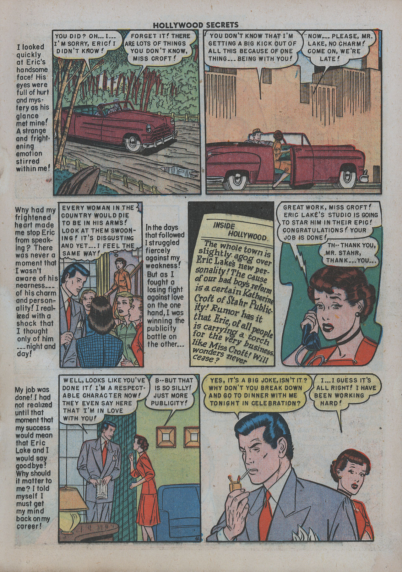 Read online Hollywood Secrets comic -  Issue #6 - 23