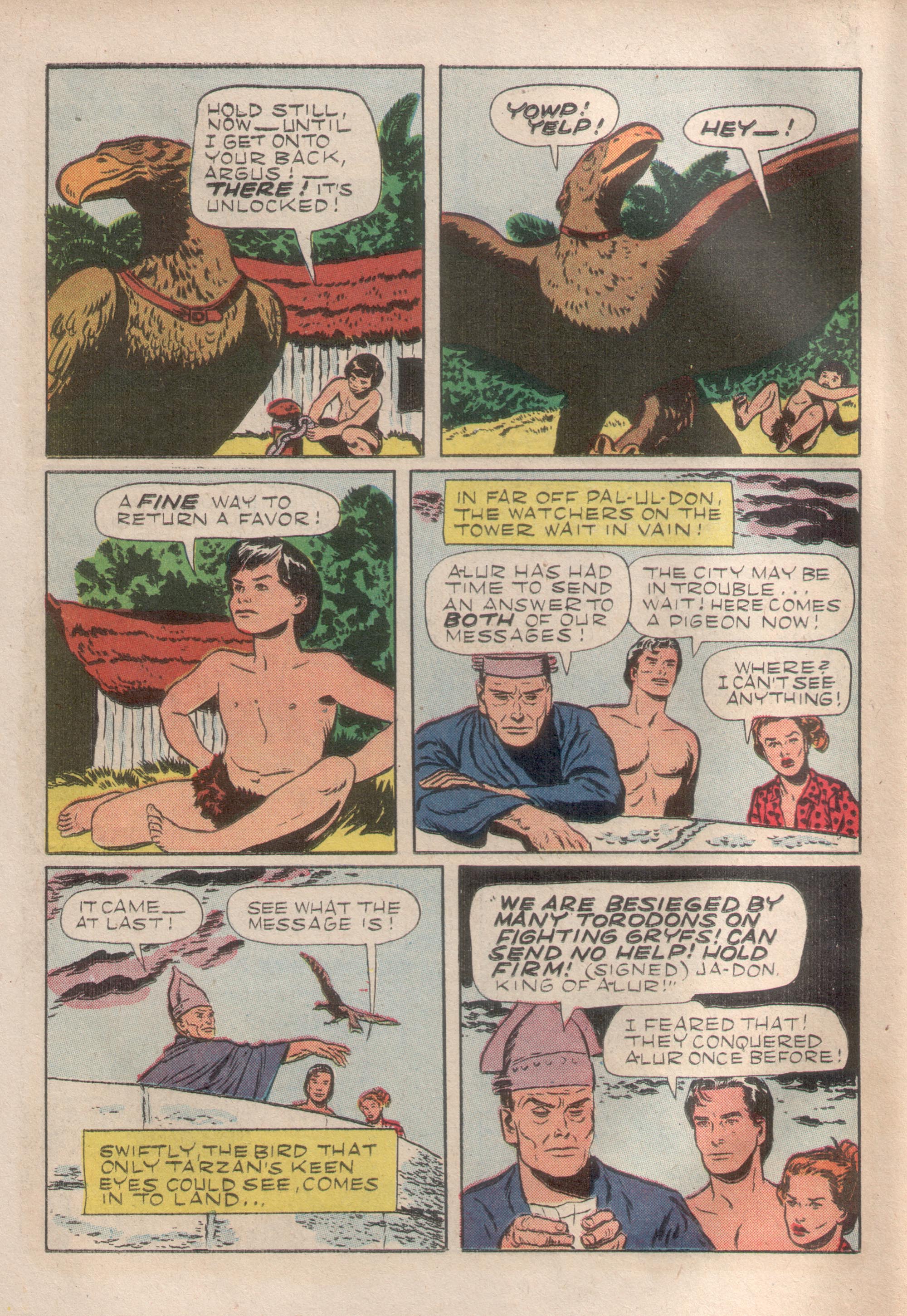 Read online Tarzan (1948) comic -  Issue #41 - 22