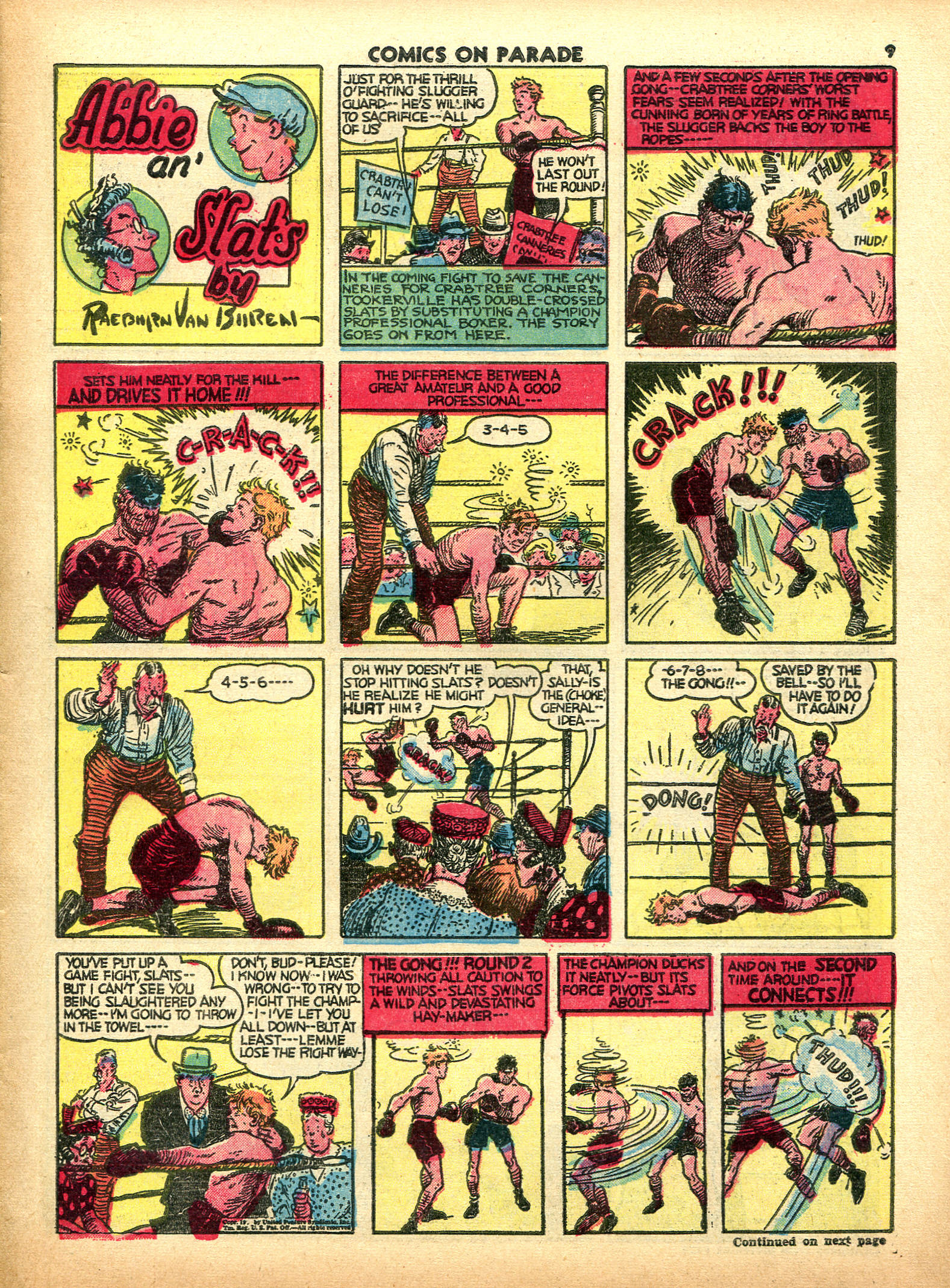 Read online Comics on Parade comic -  Issue #23 - 11