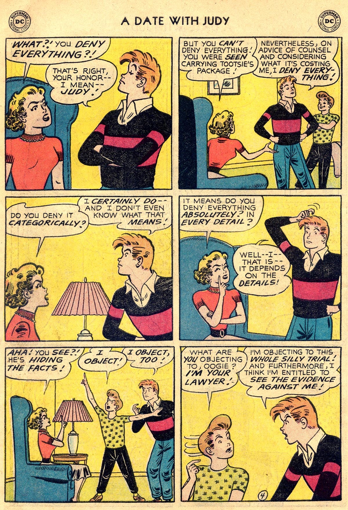 Read online A Date with Judy comic -  Issue #49 - 6