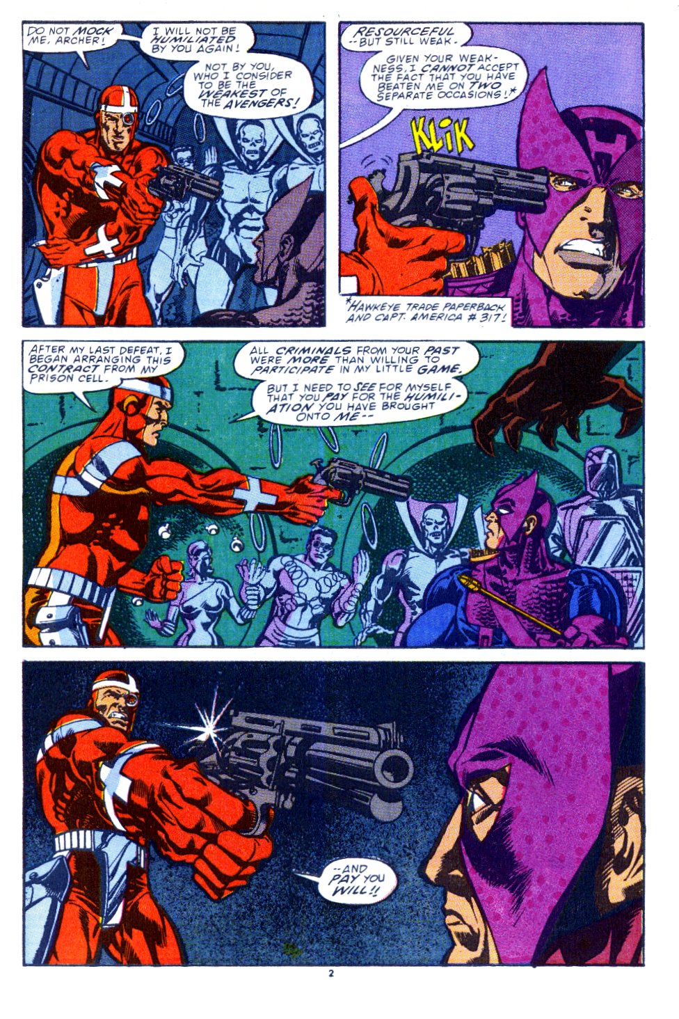 Read online Avengers Spotlight comic -  Issue #25 - 3