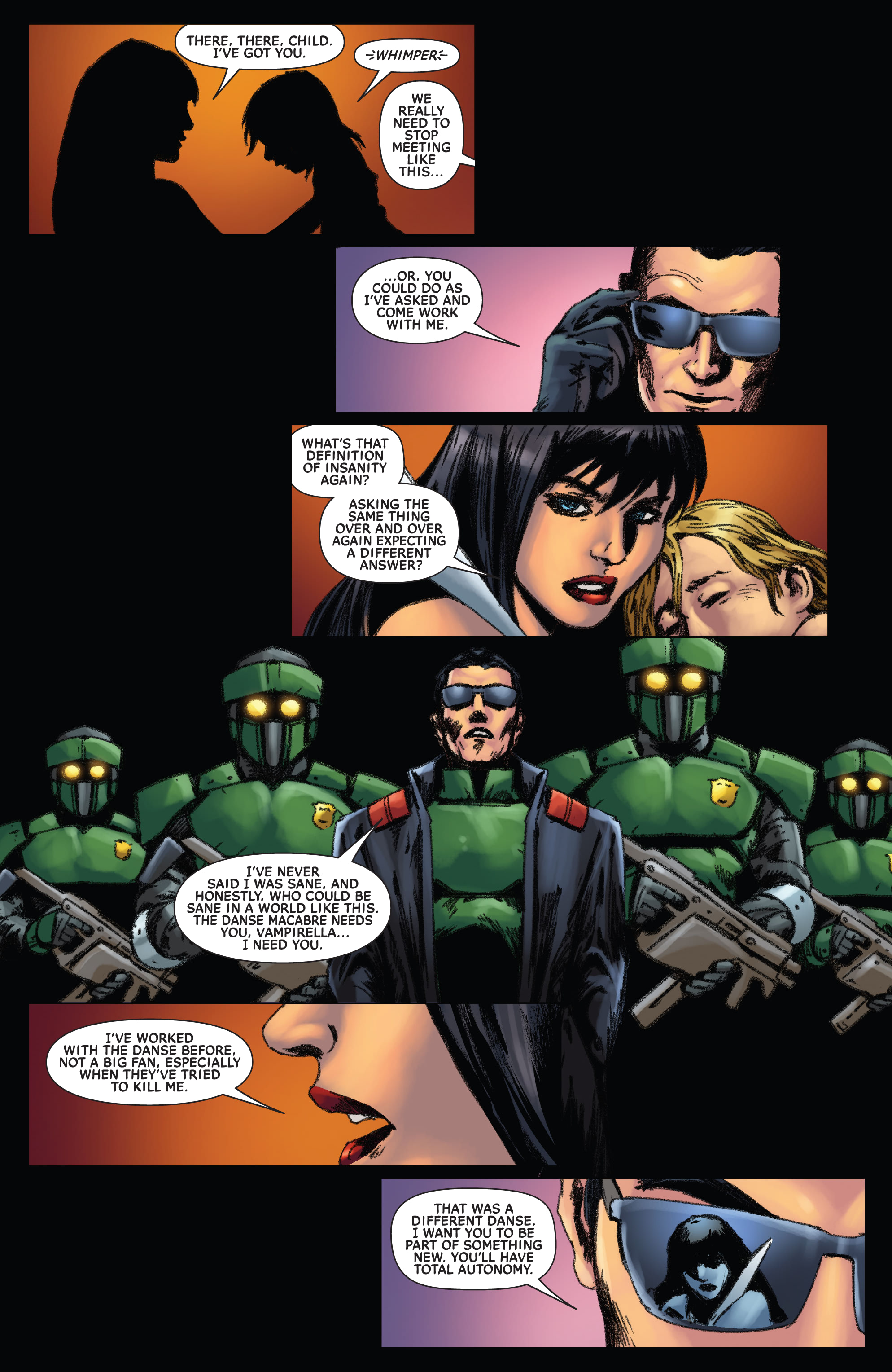 Read online Vampirella Strikes (2022) comic -  Issue #2 - 17
