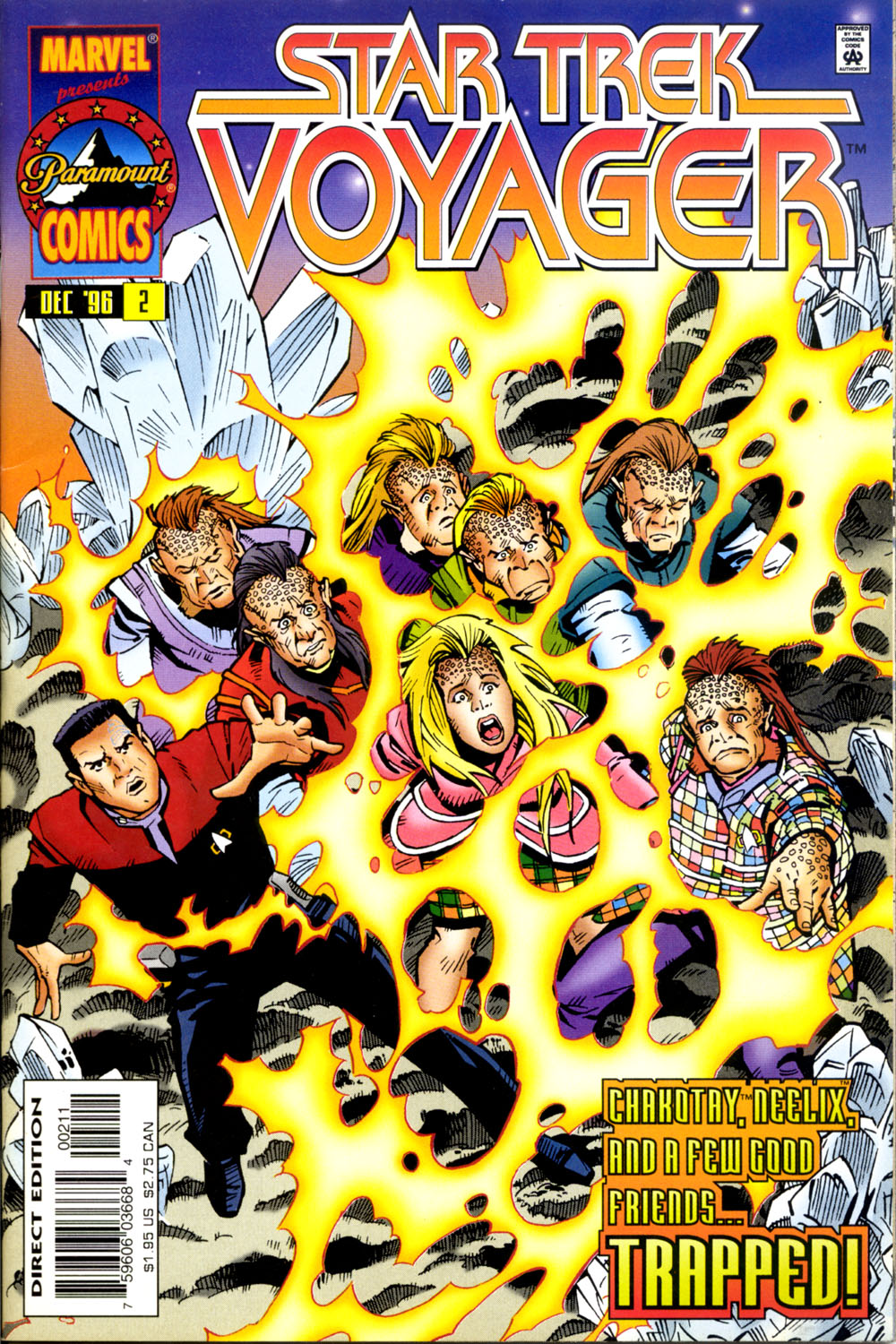 Read online Star Trek: Voyager comic -  Issue #2 - 1