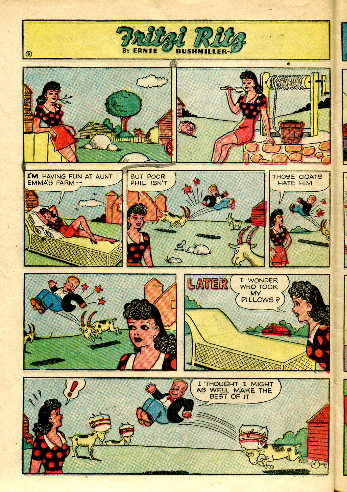 Read online Fritzi Ritz (1953) comic -  Issue #35 - 25