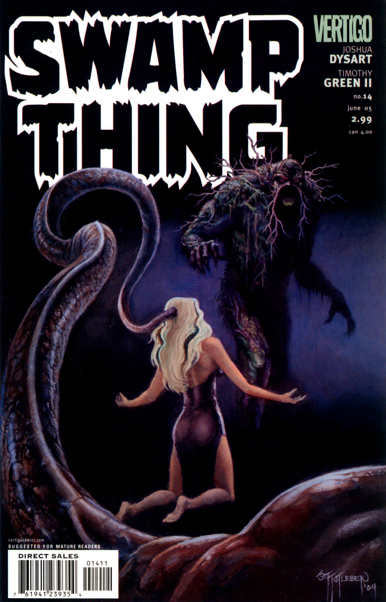 Read online Swamp Thing (2004) comic -  Issue #14 - 1