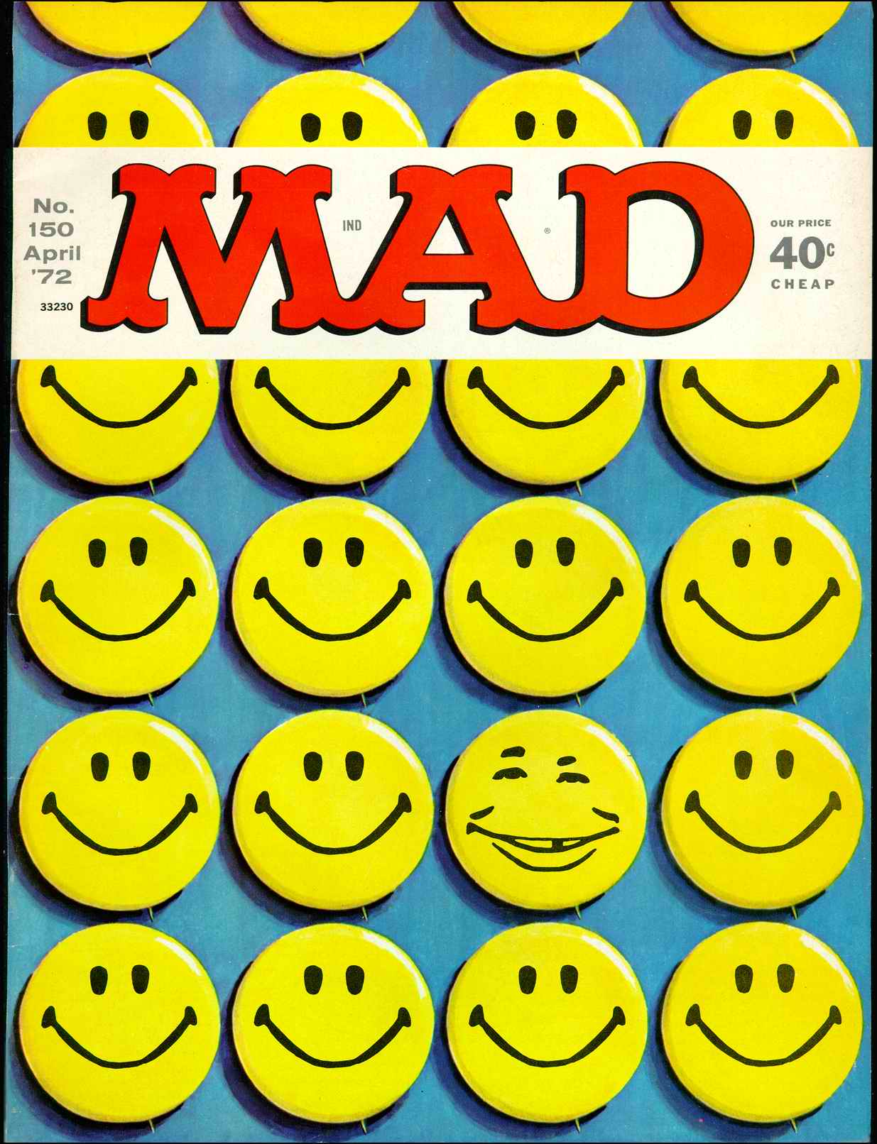 Read online MAD comic -  Issue #150 - 1