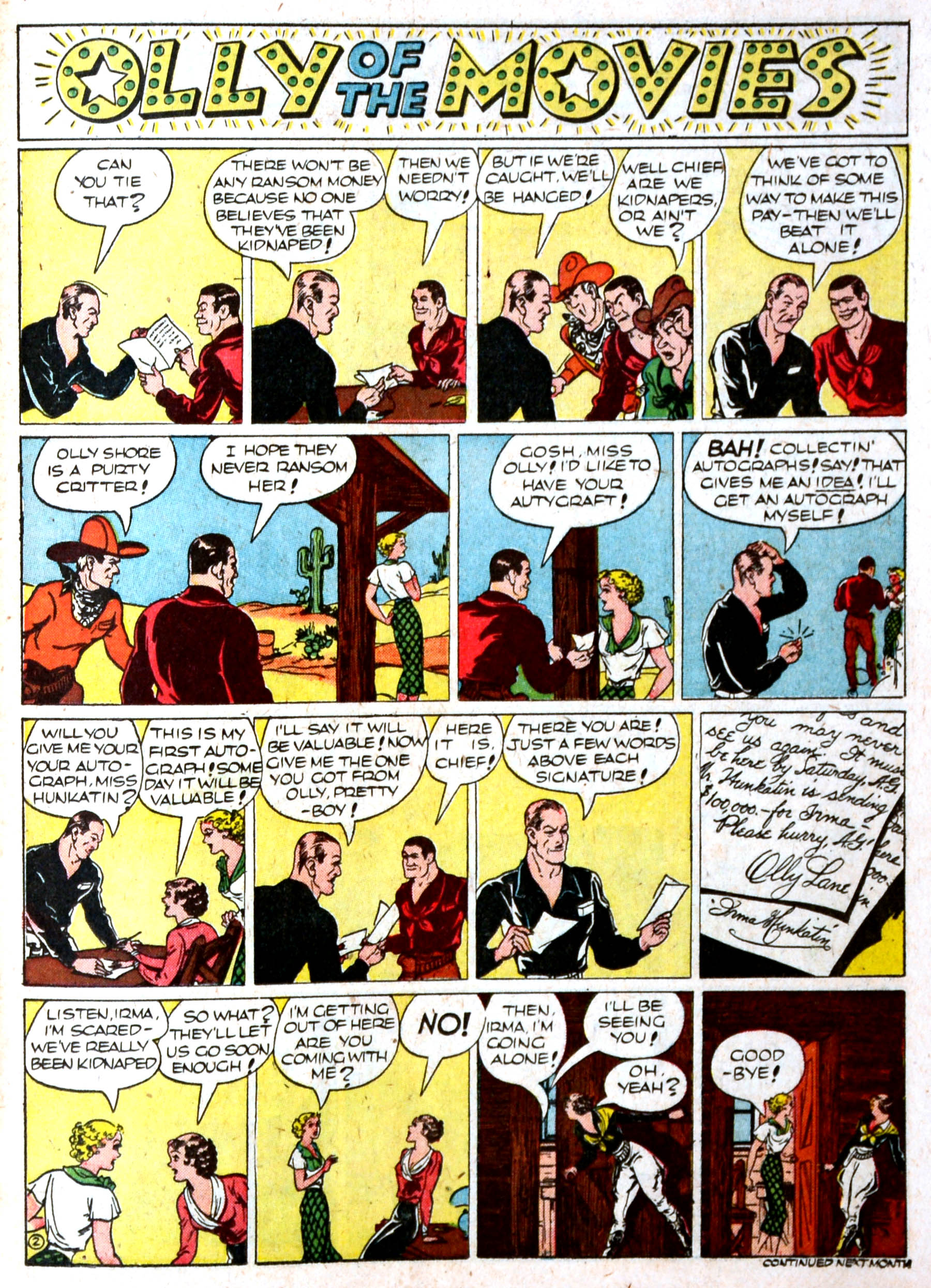 Read online Famous Funnies comic -  Issue #73 - 44