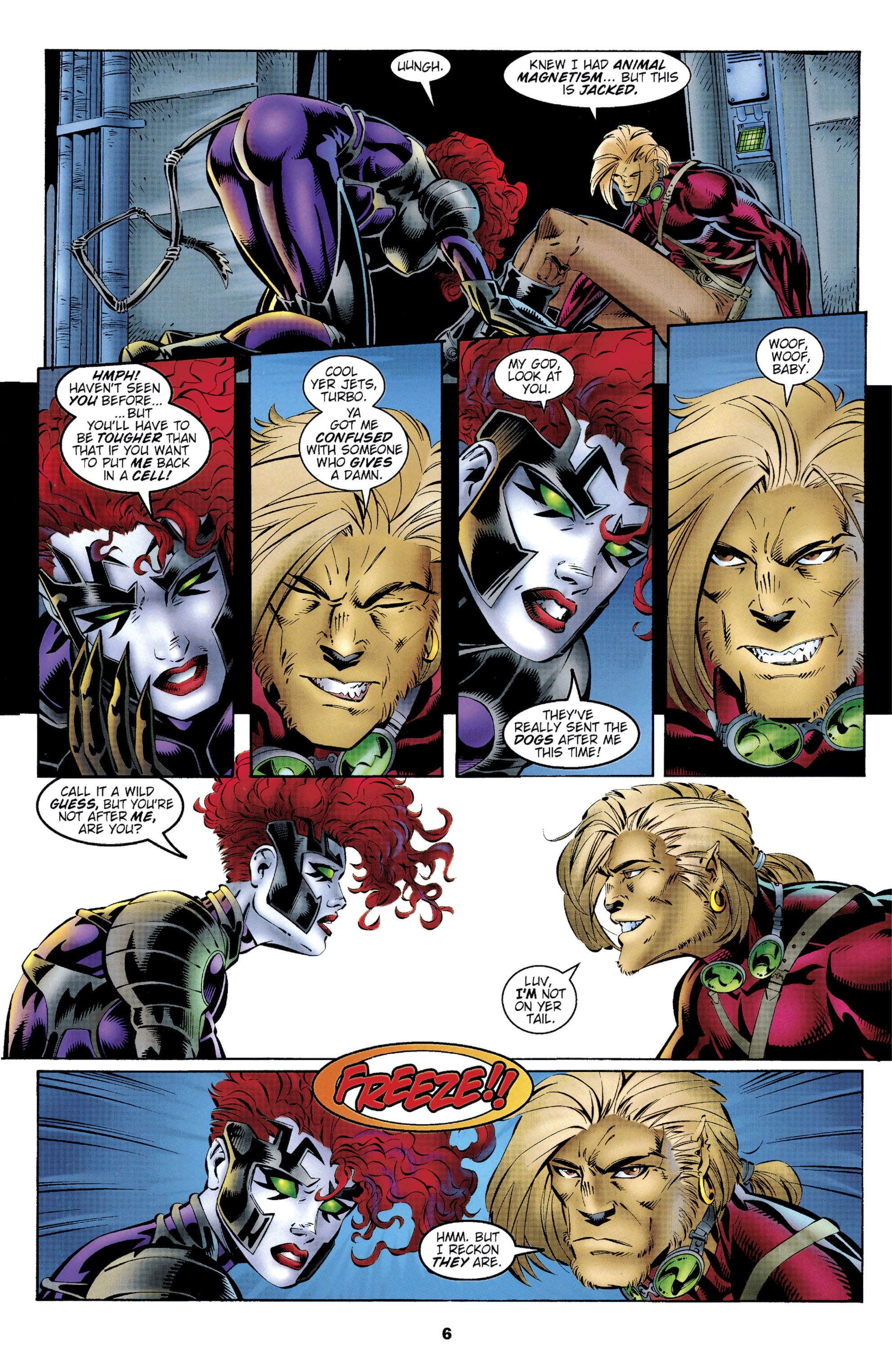 Read online Backlash comic -  Issue #9 - 7