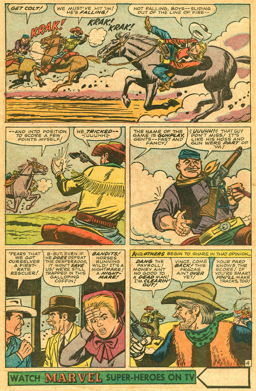 Read online Kid Colt Outlaw comic -  Issue #132 - 6