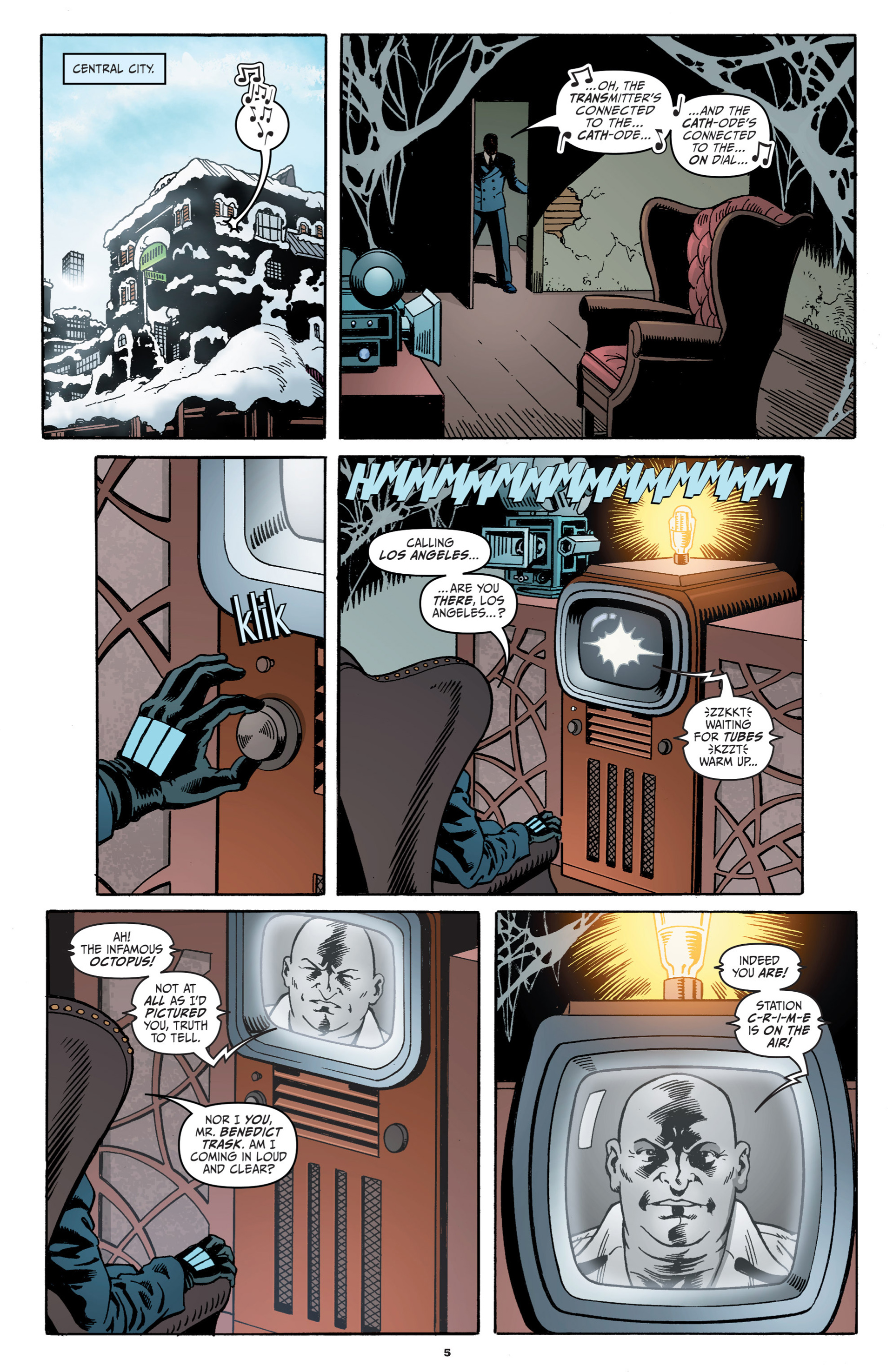 Read online The Rocketeer/The Spirit: Pulp Friction comic -  Issue #2 - 8
