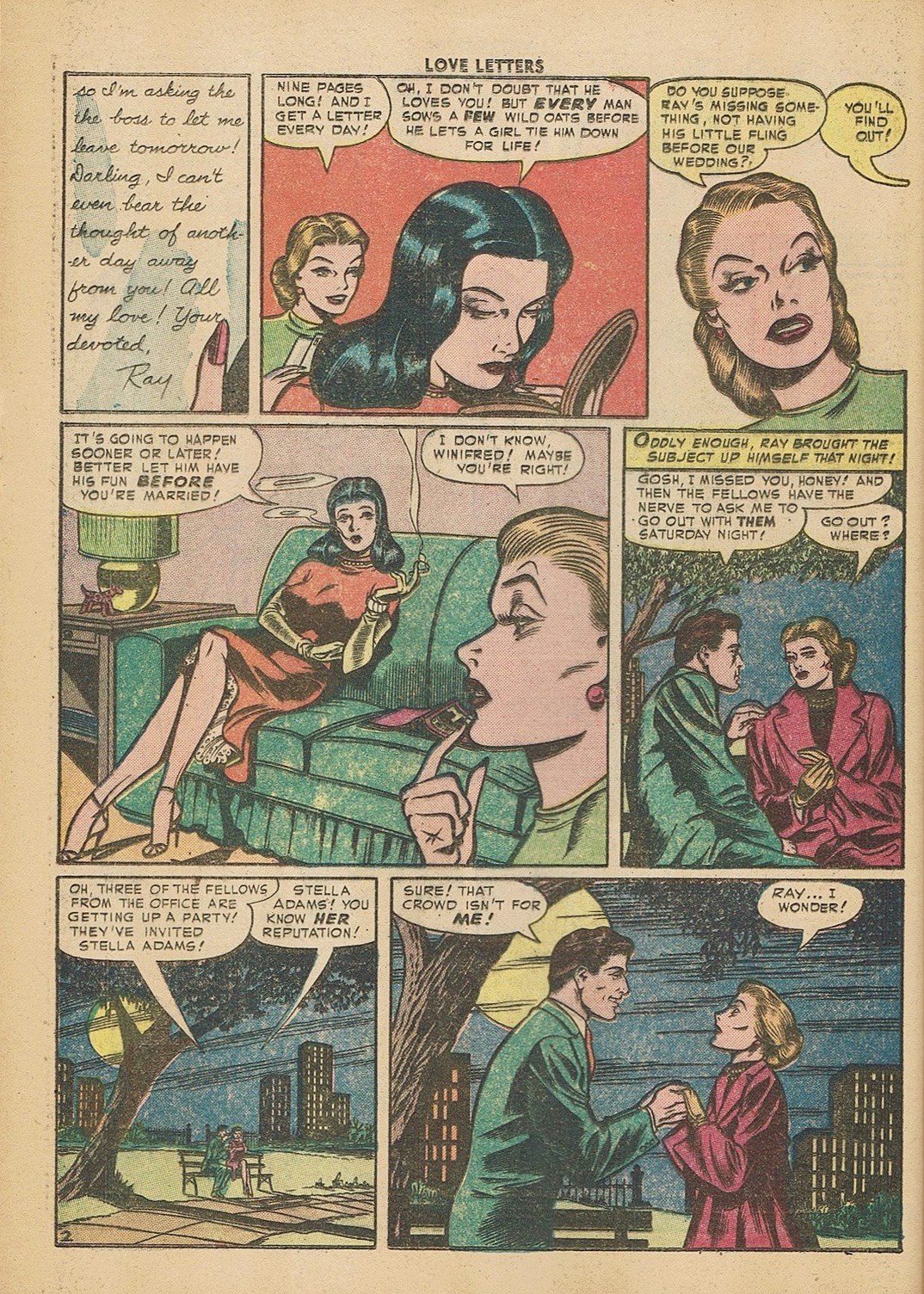 Read online Love Letters comic -  Issue #20 - 28