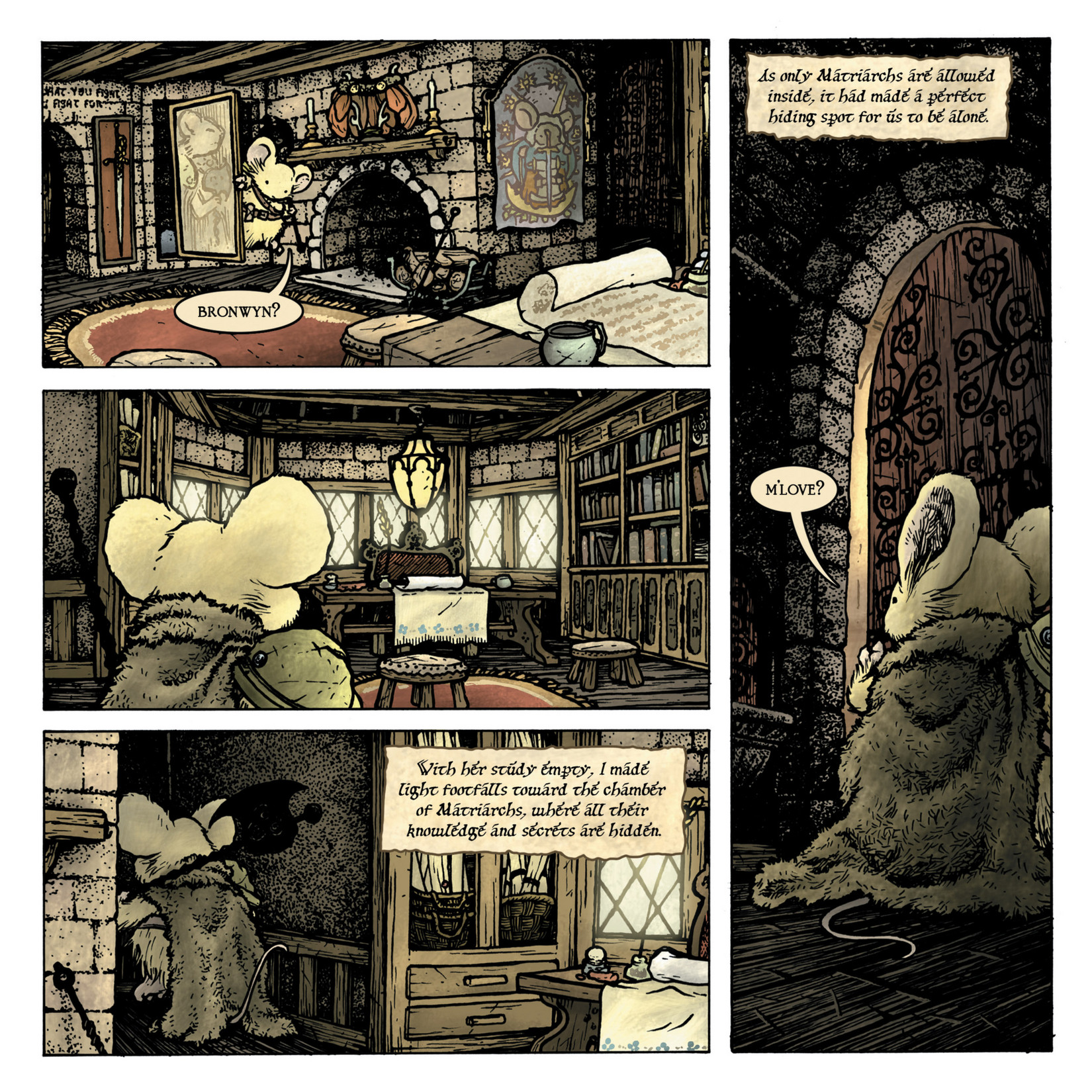 Read online Mouse Guard: The Black Axe comic -  Issue #5 - 22