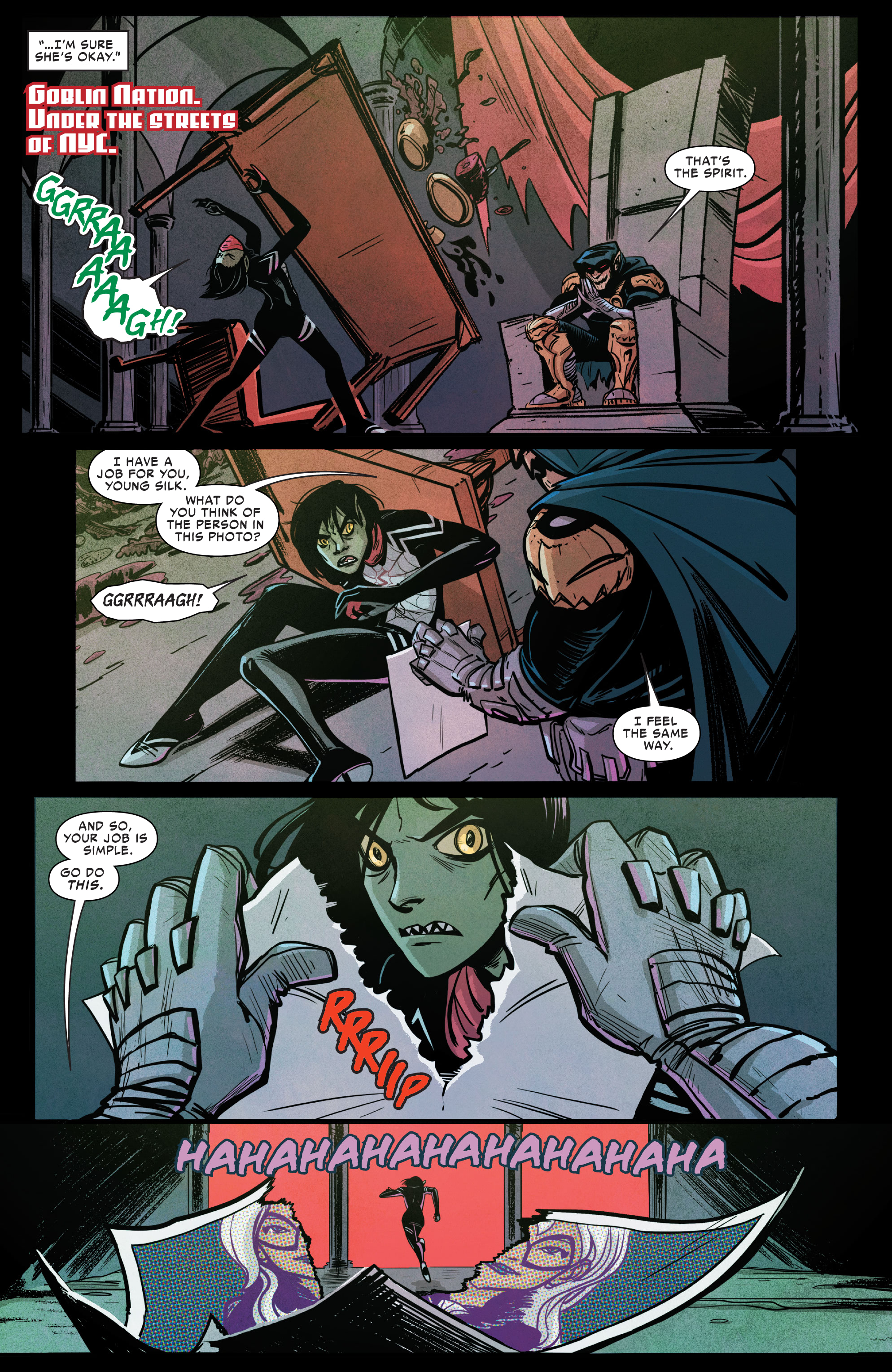 Read online Silk: Out of the Spider-Verse comic -  Issue # TPB 1 (Part 4) - 4
