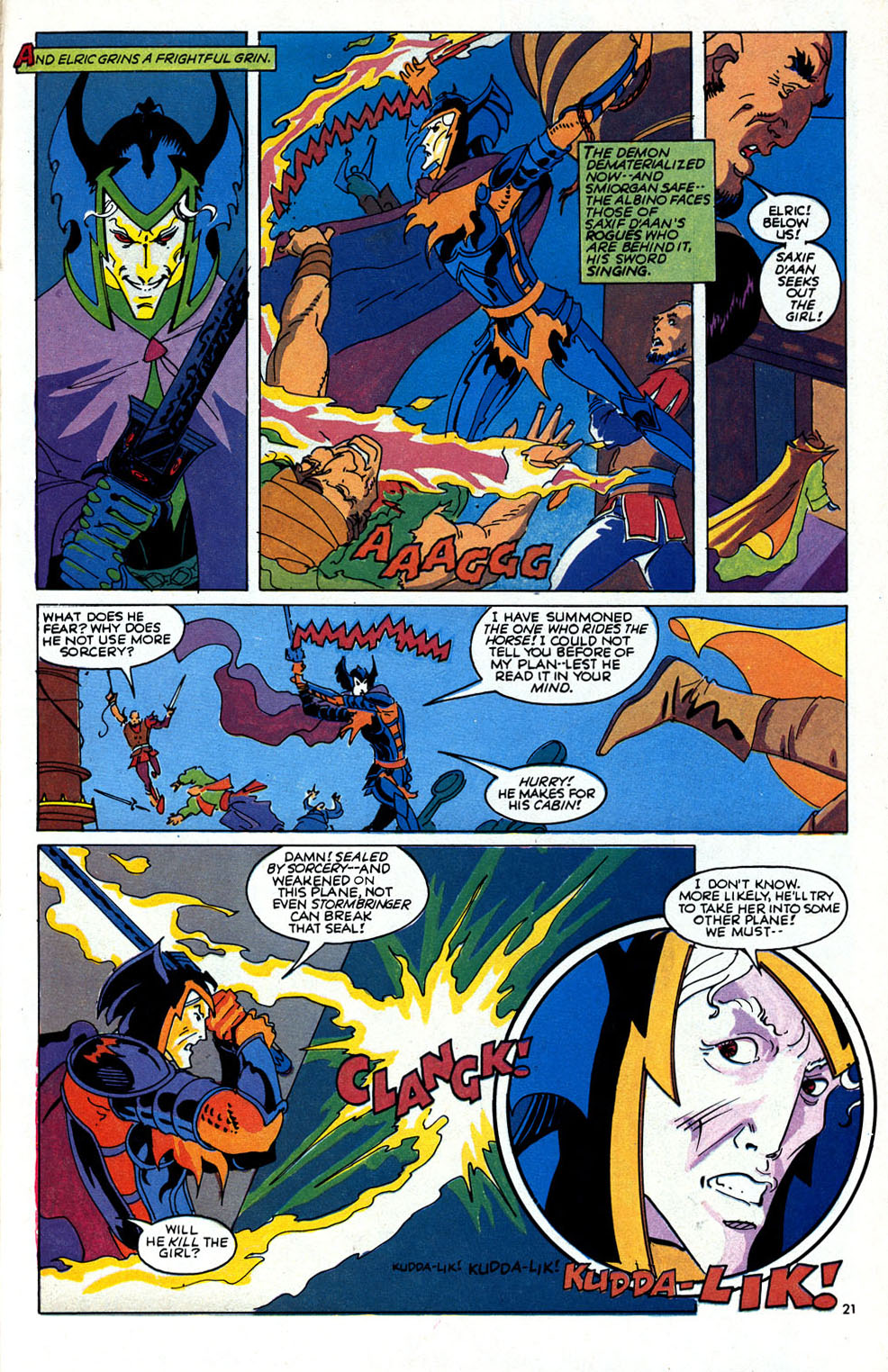 Read online Elric: Sailor on the Seas of Fate comic -  Issue #5 - 28
