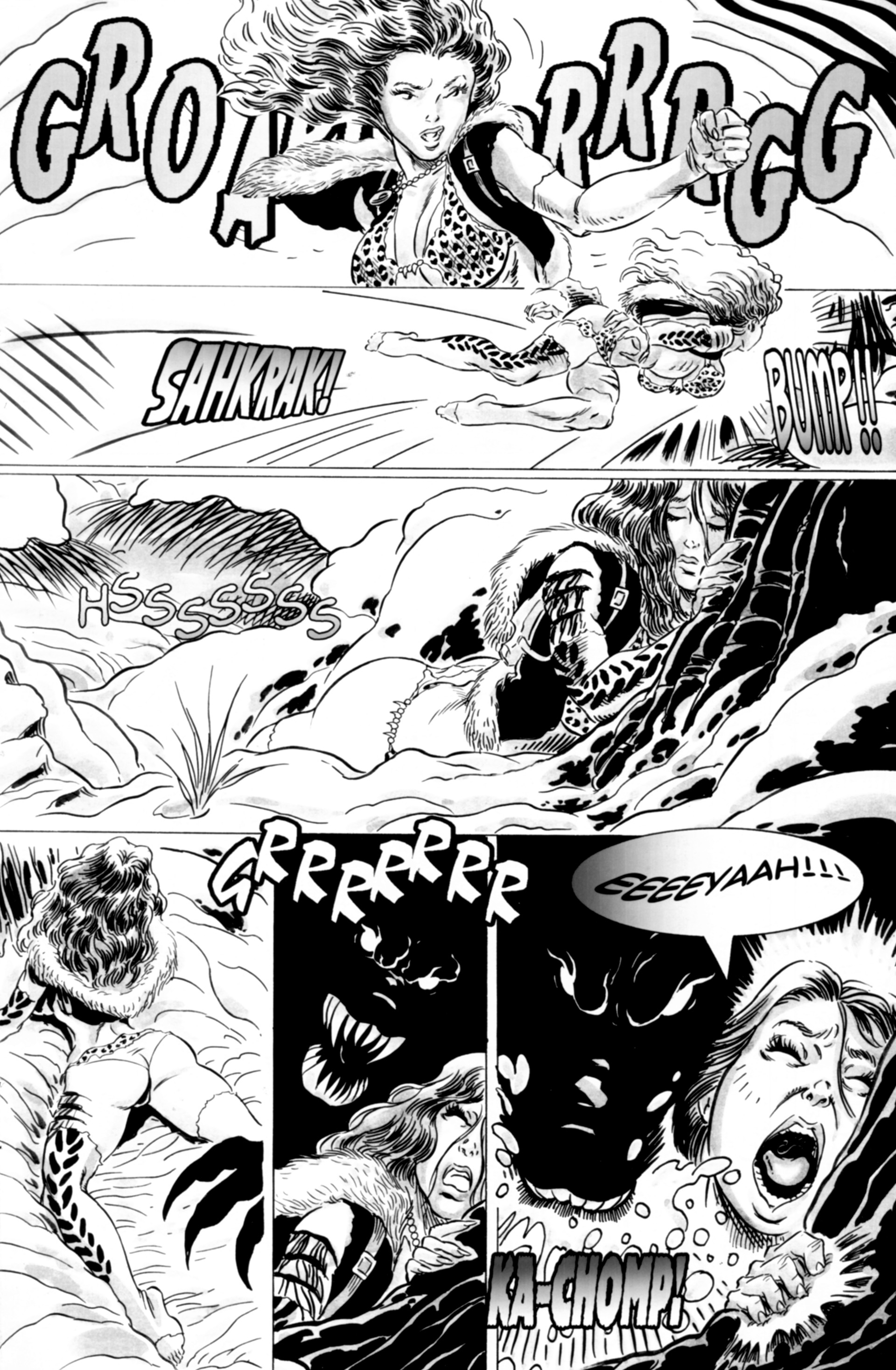 Read online Cavewoman: Snow comic -  Issue #3 - 21