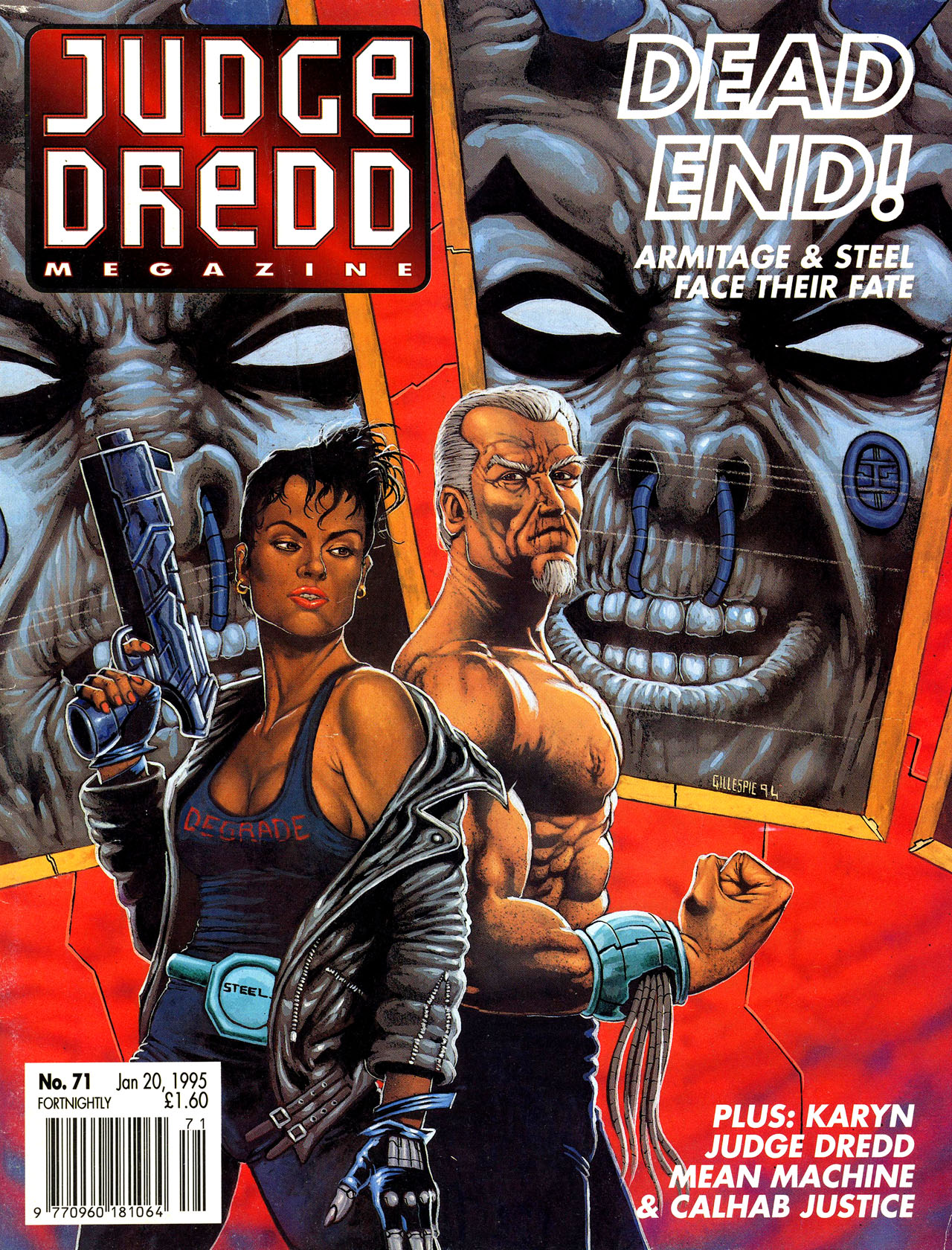 Read online Judge Dredd: The Megazine (vol. 2) comic -  Issue #71 - 1