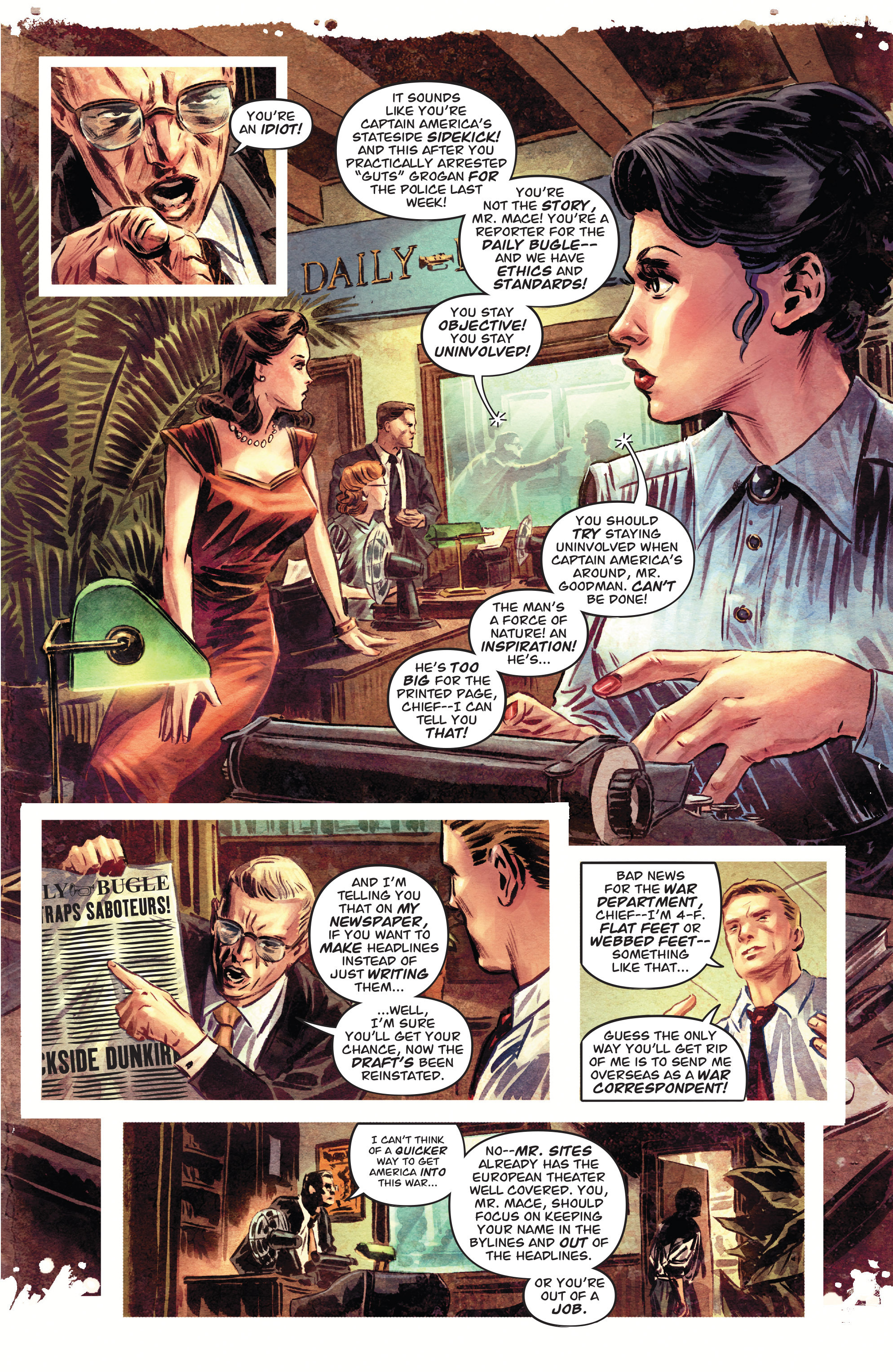 Read online Captain America: Patriot comic -  Issue # TPB - 7