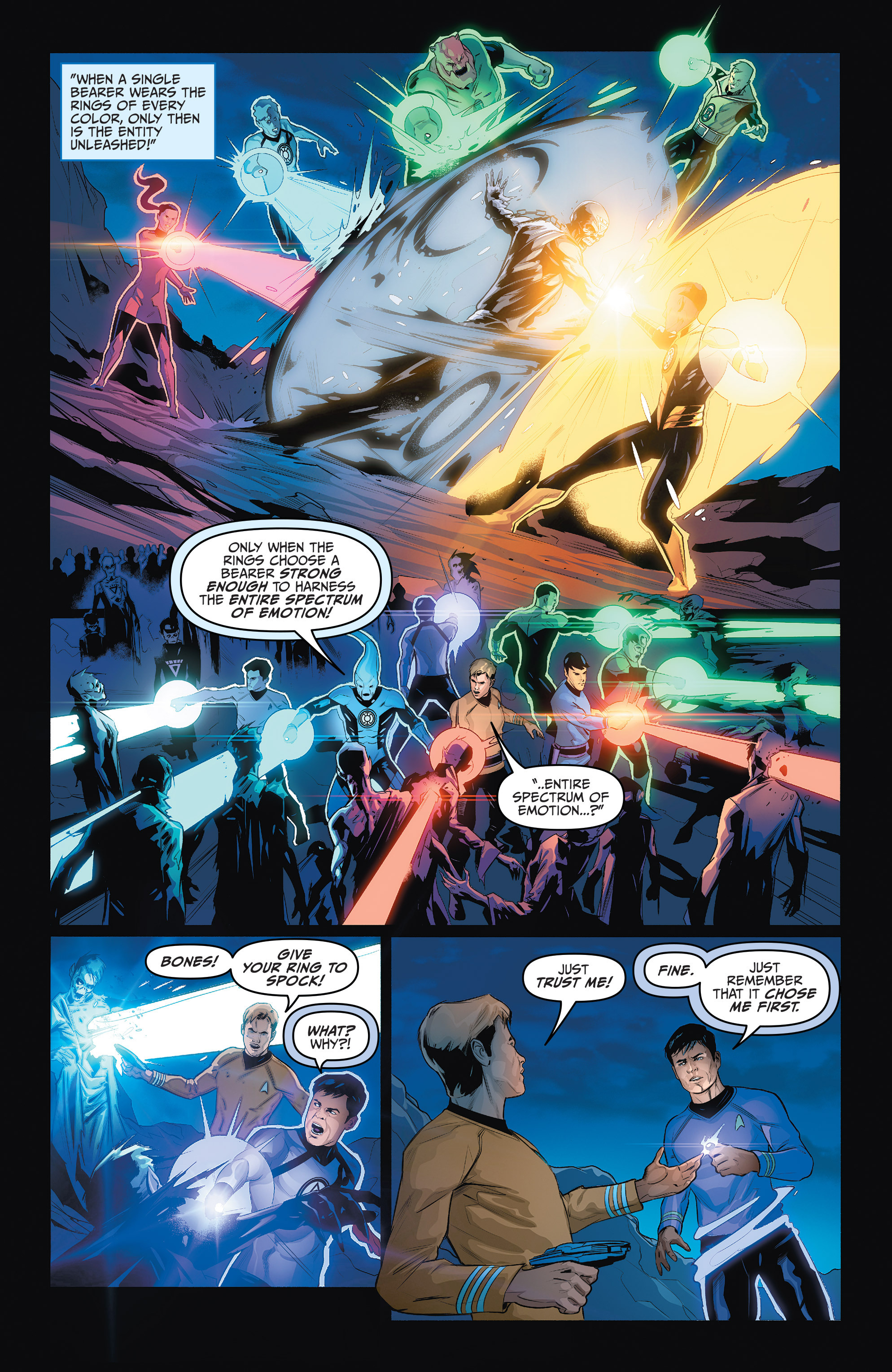 Read online Star Trek/Green Lantern (2015) comic -  Issue #6 - 12