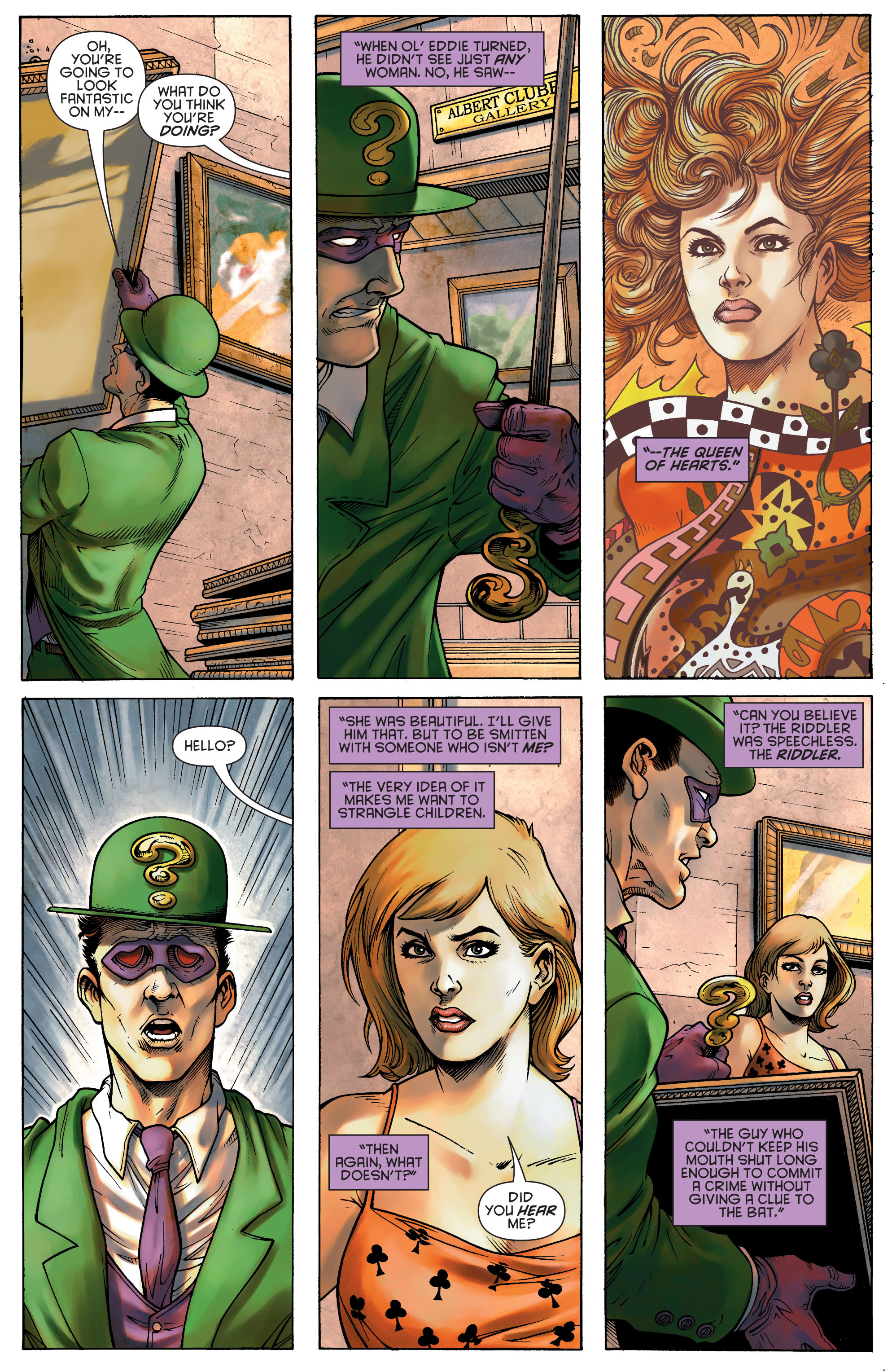Read online Joker's Asylum II: The Riddler comic -  Issue # Full - 4