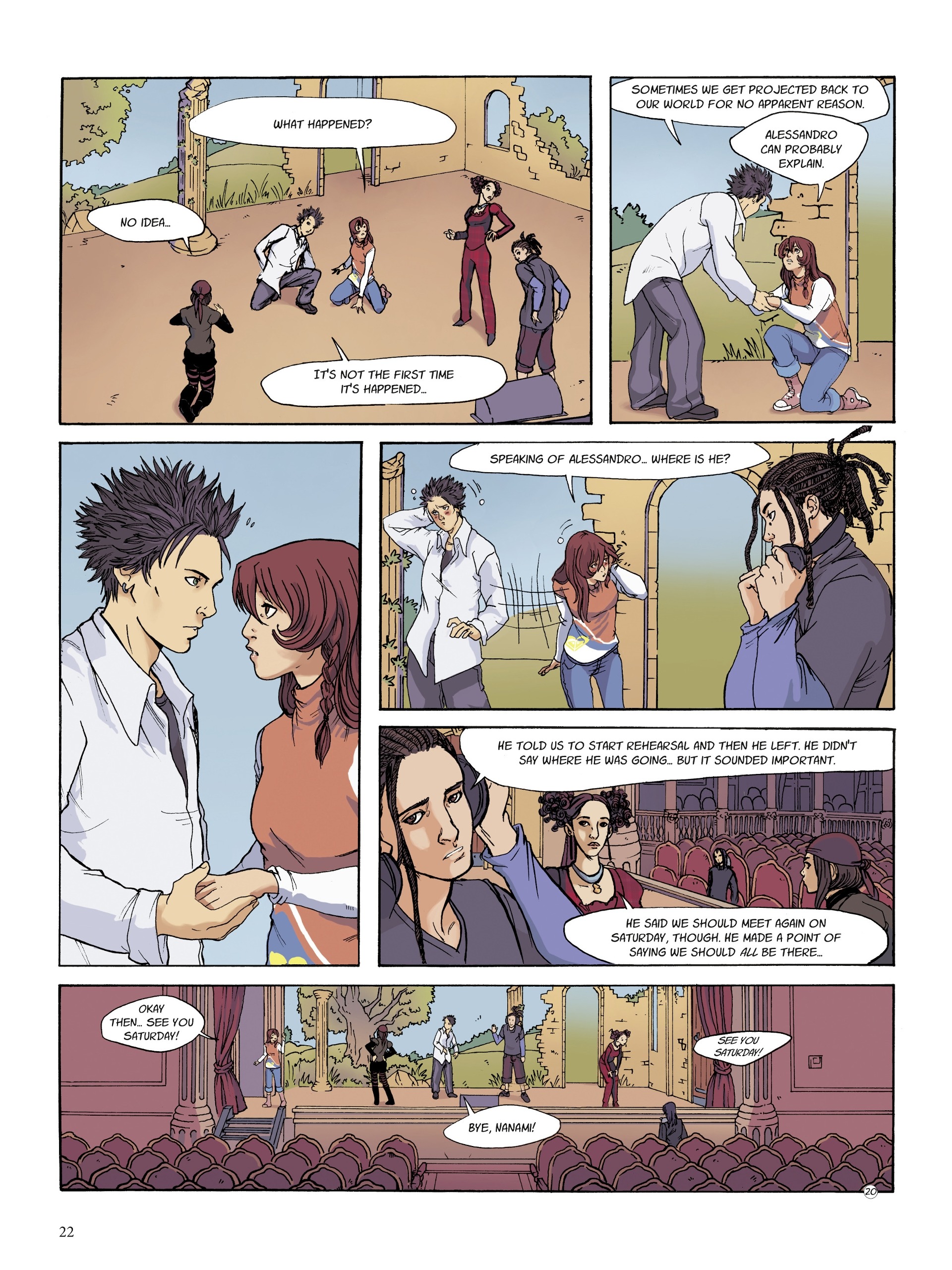 Read online Nanami comic -  Issue #2 - 22