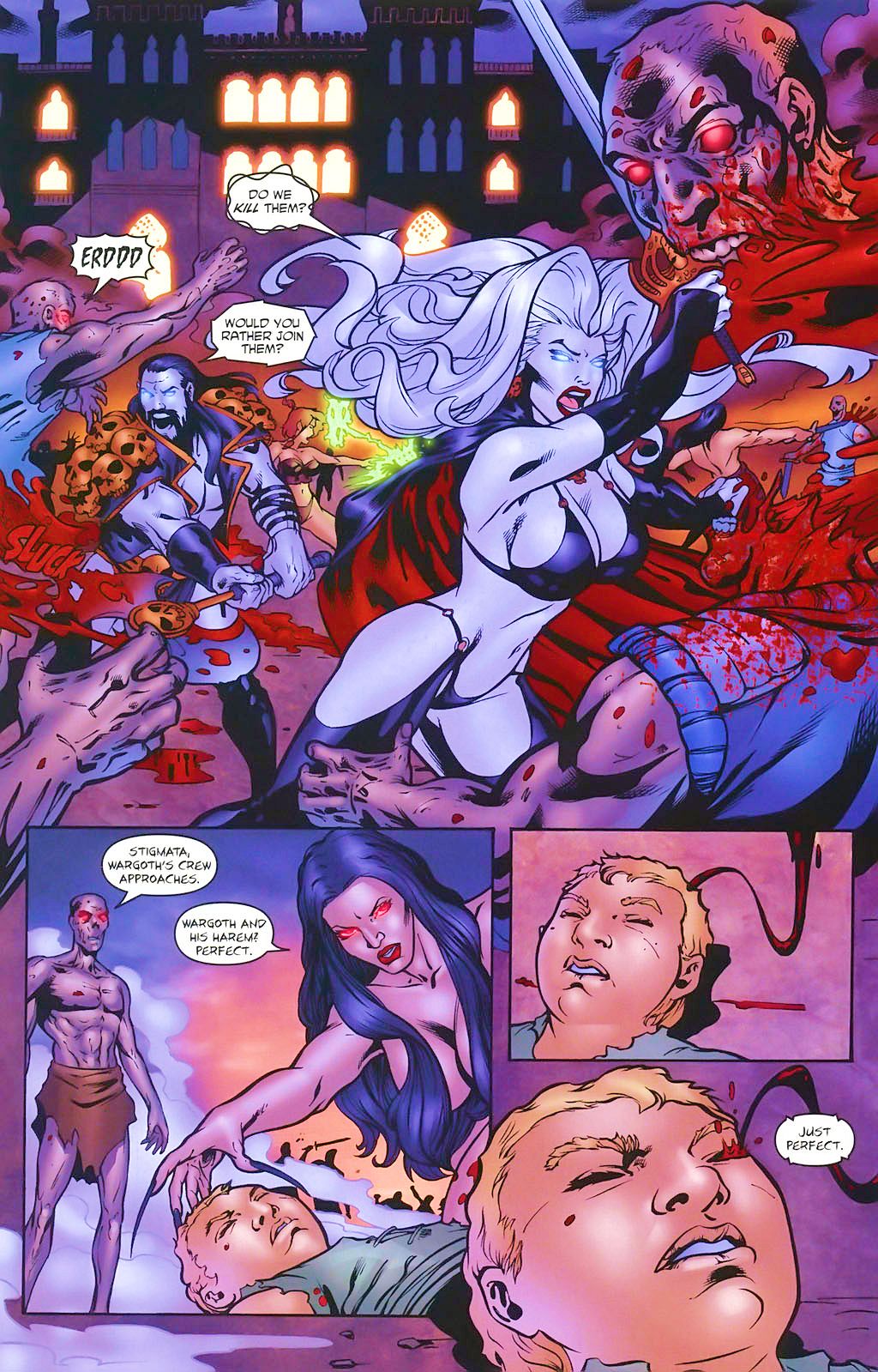 Read online Brian Pulido's Lady Death: Blacklands comic -  Issue #2 - 14