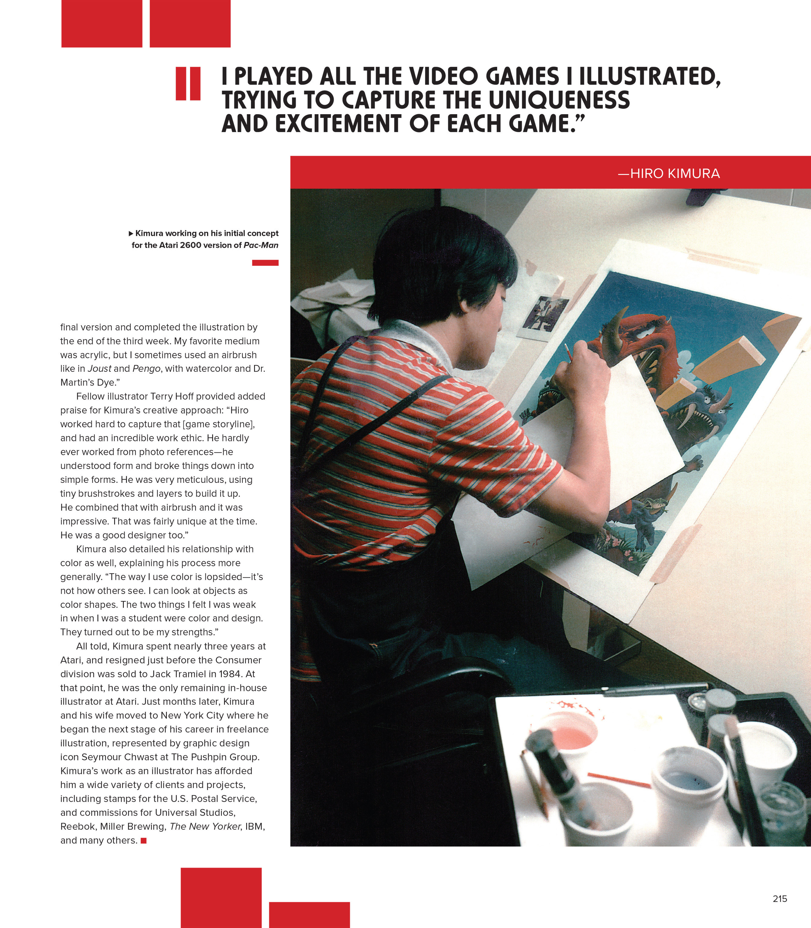 Read online Art of Atari comic -  Issue #Art of Atari TPB - 198