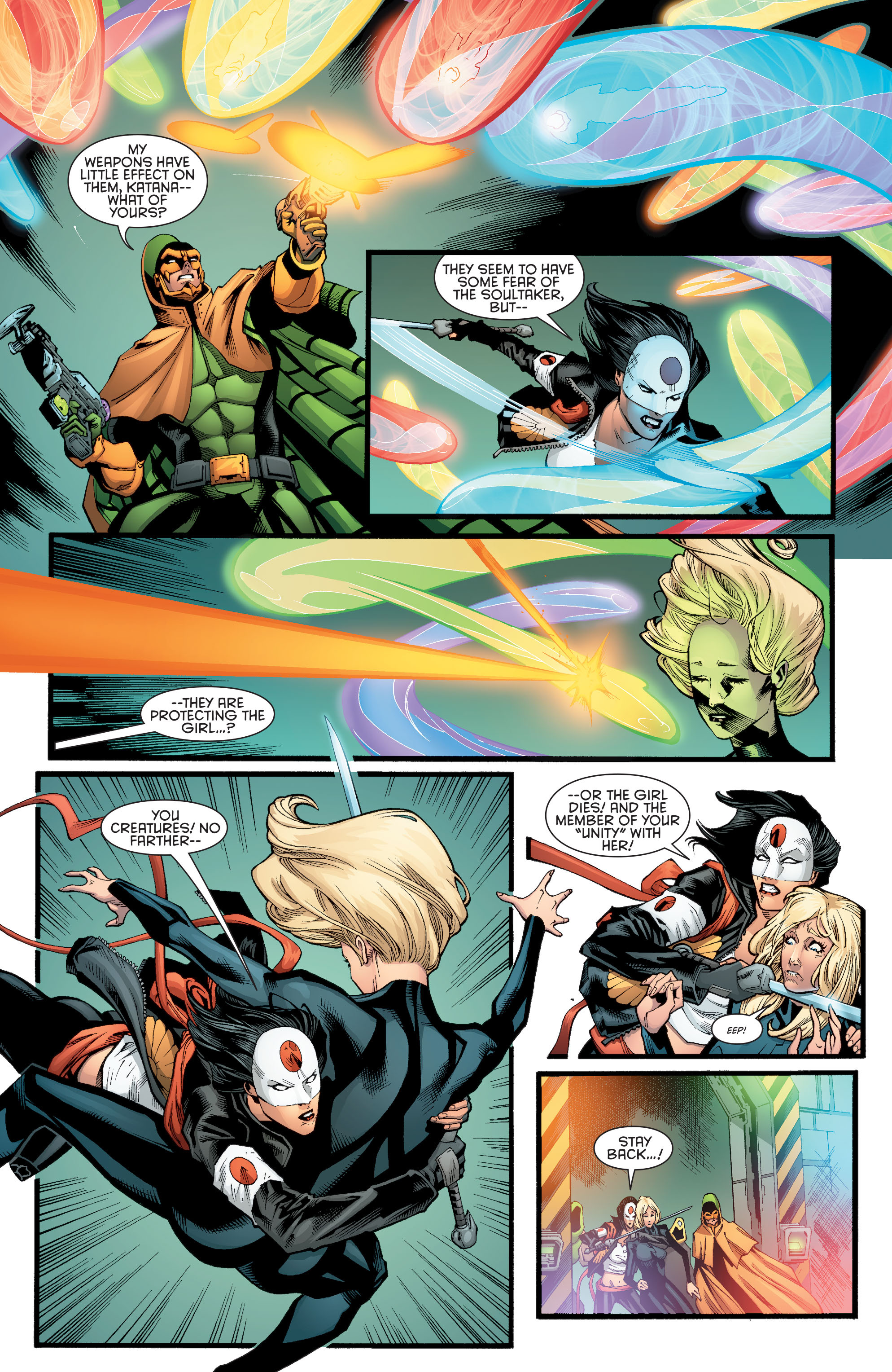 Read online Suicide Squad Most Wanted: Deadshot & Katana comic -  Issue #6 - 5