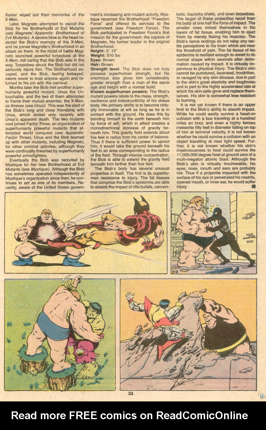 Read online The Official Handbook of the Marvel Universe Deluxe Edition comic -  Issue #2 - 35