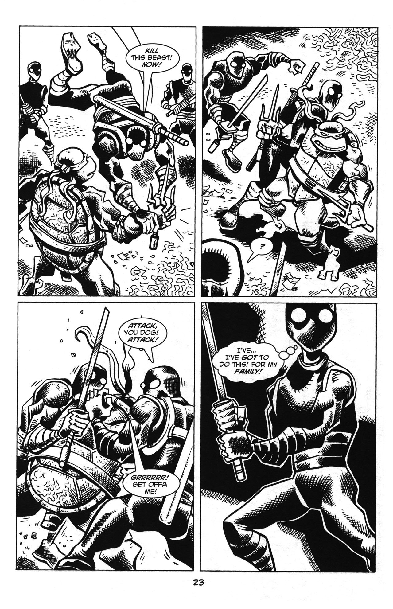 Read online Tales of the TMNT comic -  Issue #46 - 27