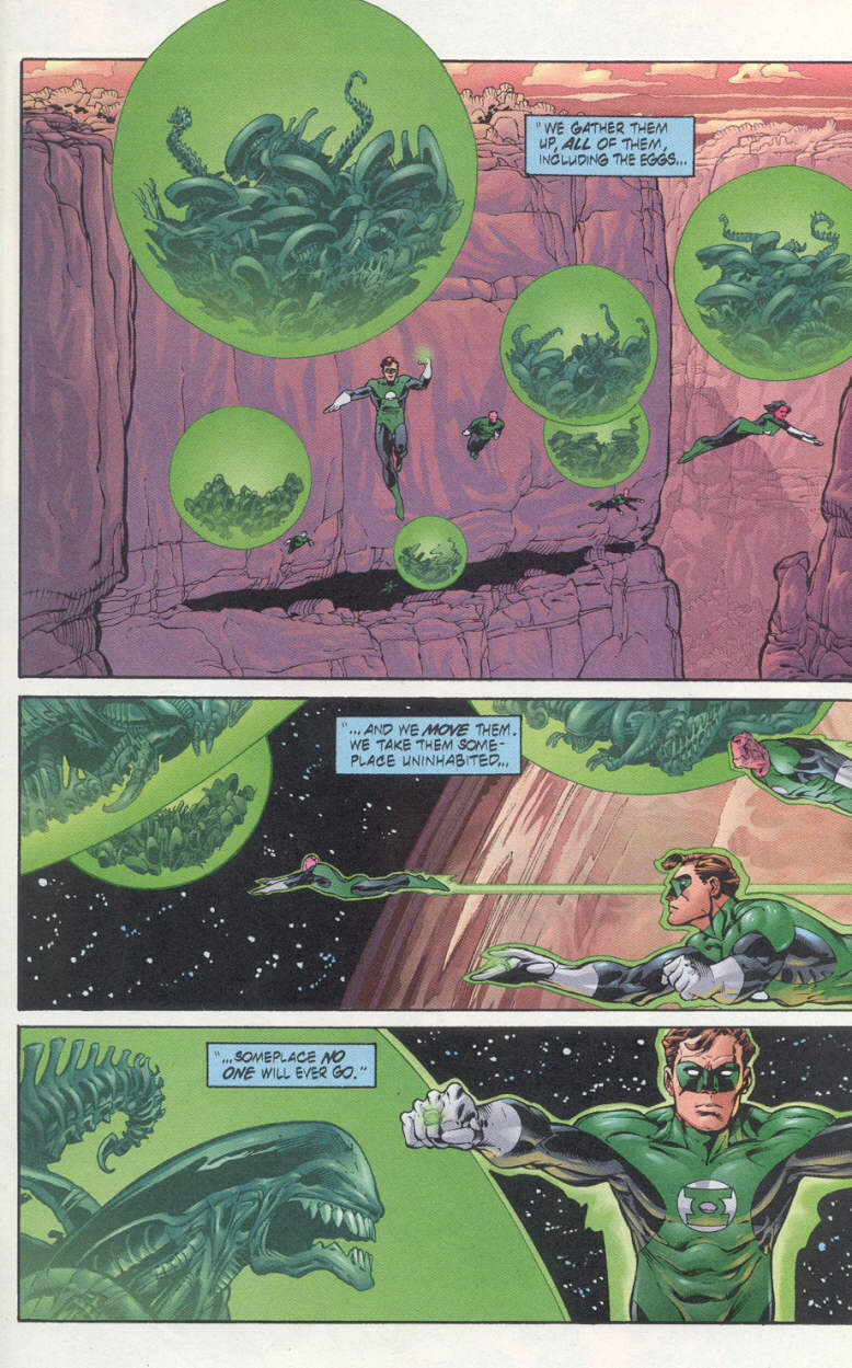 Read online Green Lantern vs. Aliens comic - Issue #1