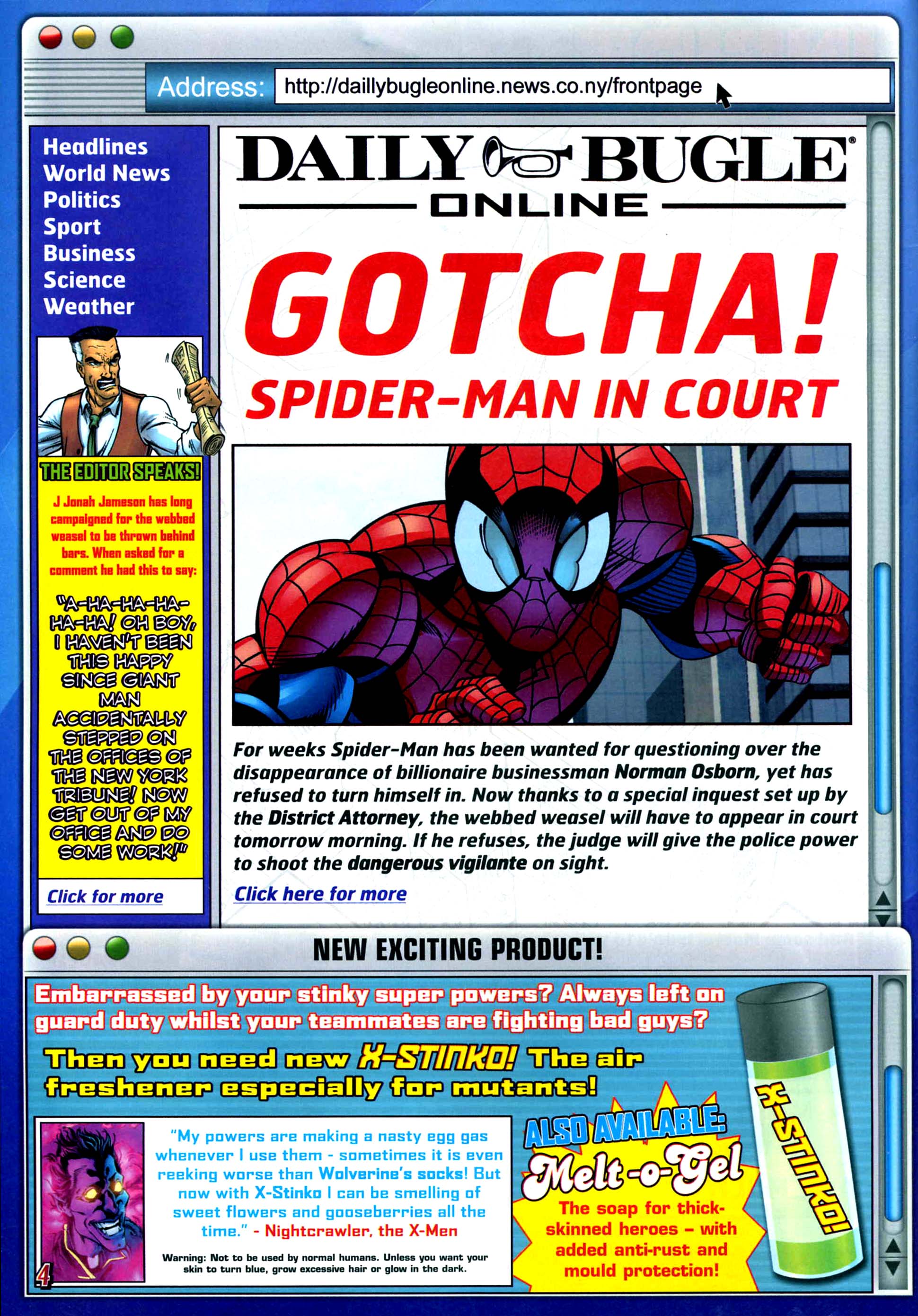 Read online Spectacular Spider-Man Adventures comic -  Issue #144 - 4