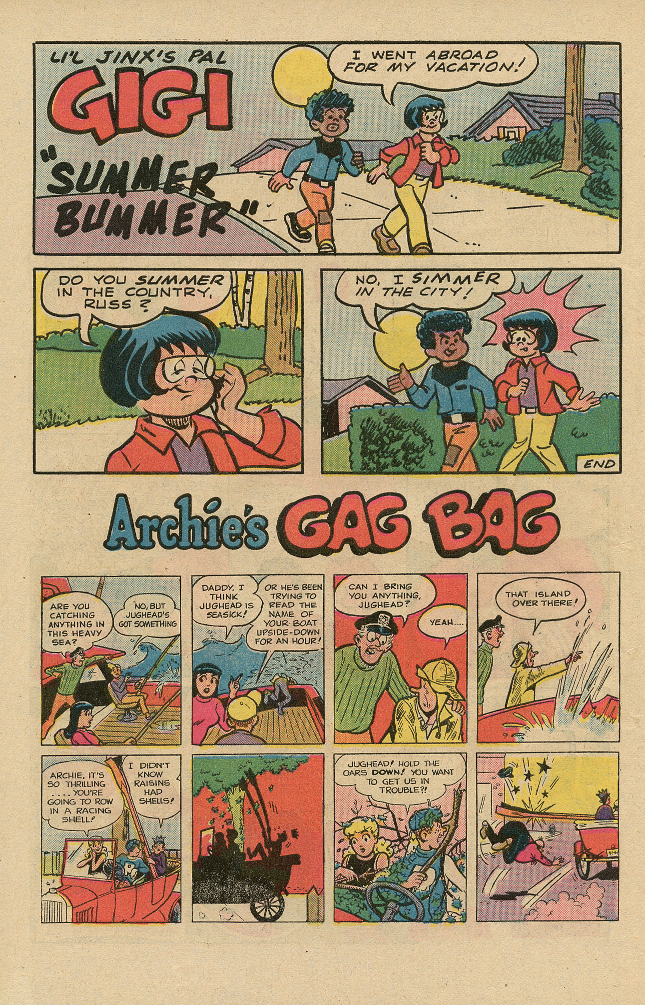 Read online Archie's TV Laugh-Out comic -  Issue #44 - 10