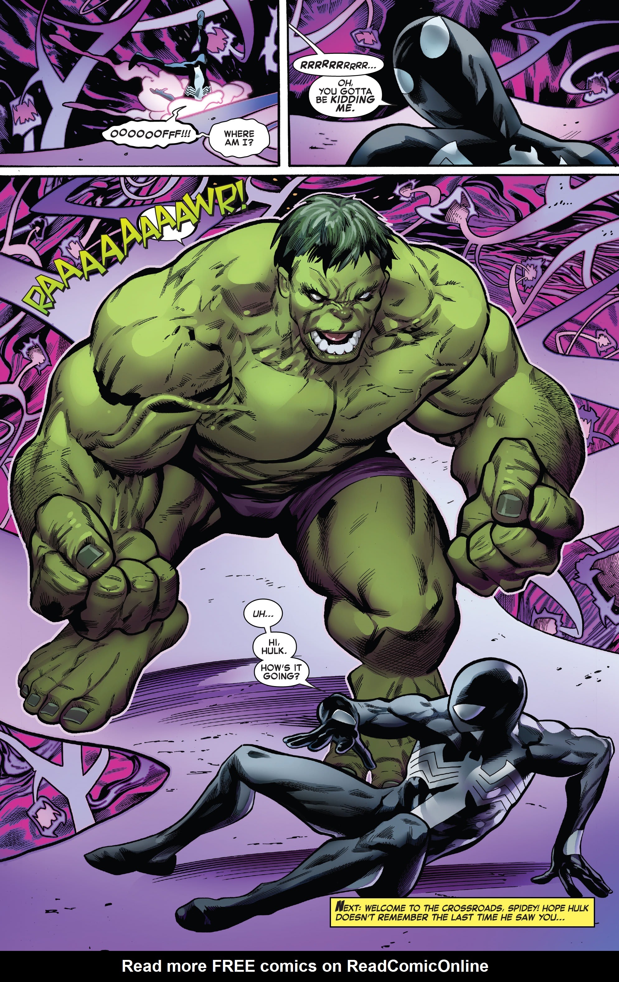 Read online Symbiote Spider-Man: Crossroads comic -  Issue #1 - 32