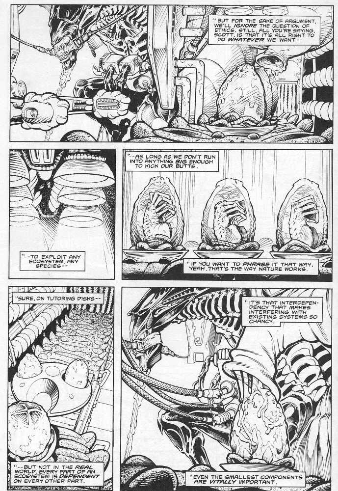 Read online Aliens vs. Predator comic -  Issue #0 - 9