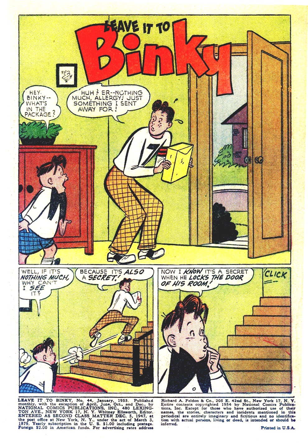 Read online Leave it to Binky comic -  Issue #44 - 3