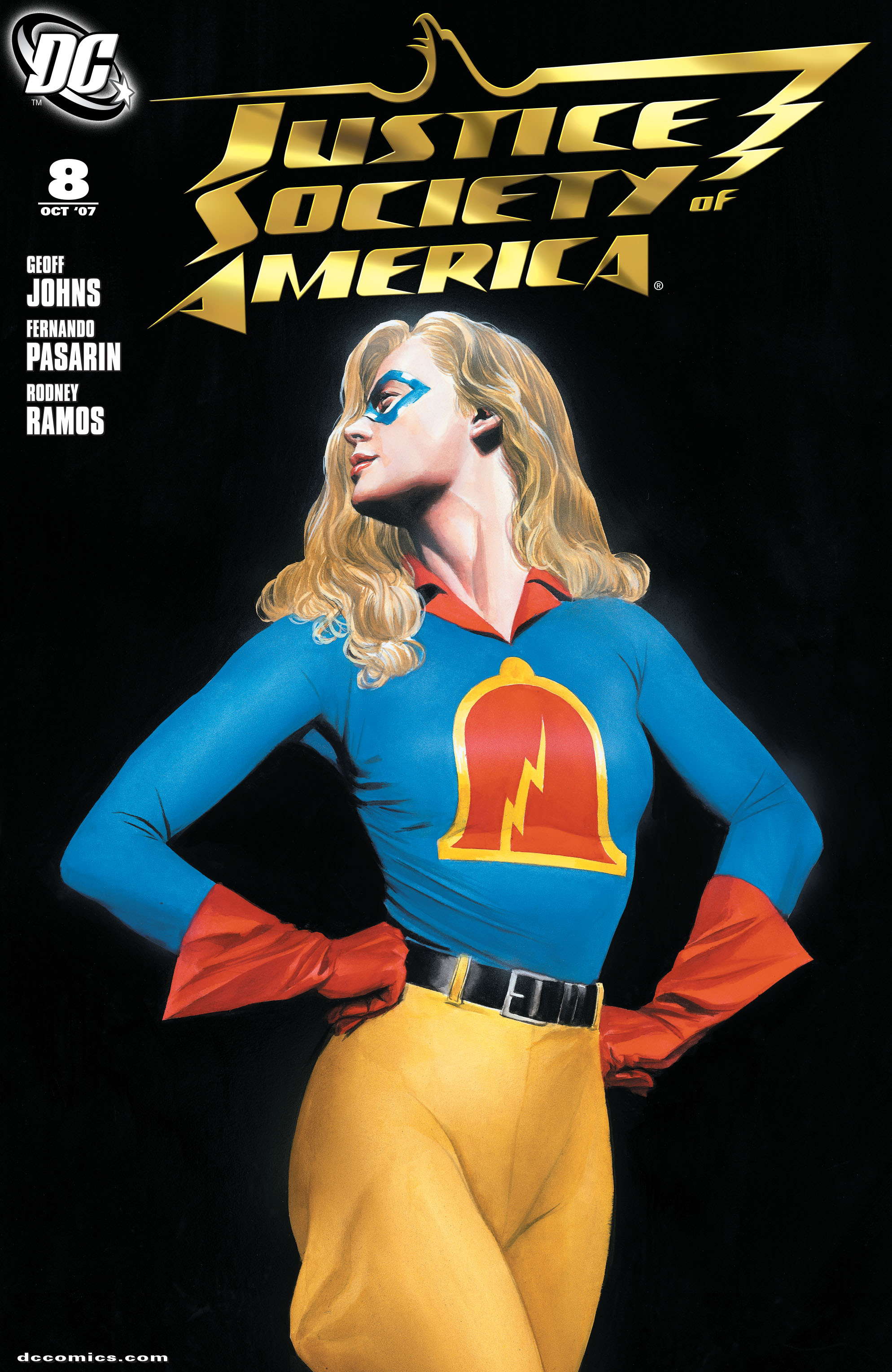 Read online Justice Society of America (2007) comic -  Issue #8 - 1