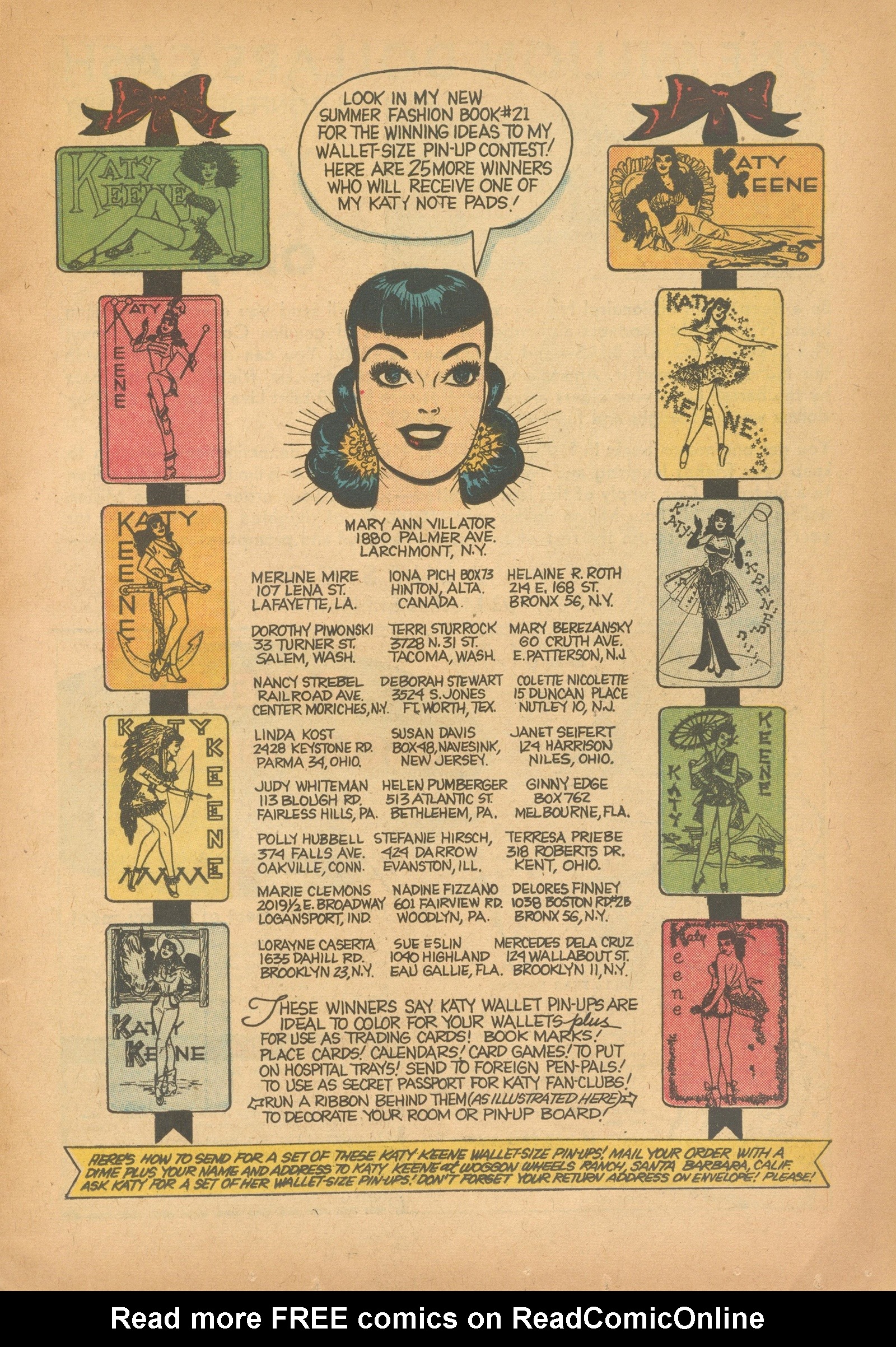 Read online Katy Keene (1949) comic -  Issue #42 - 11
