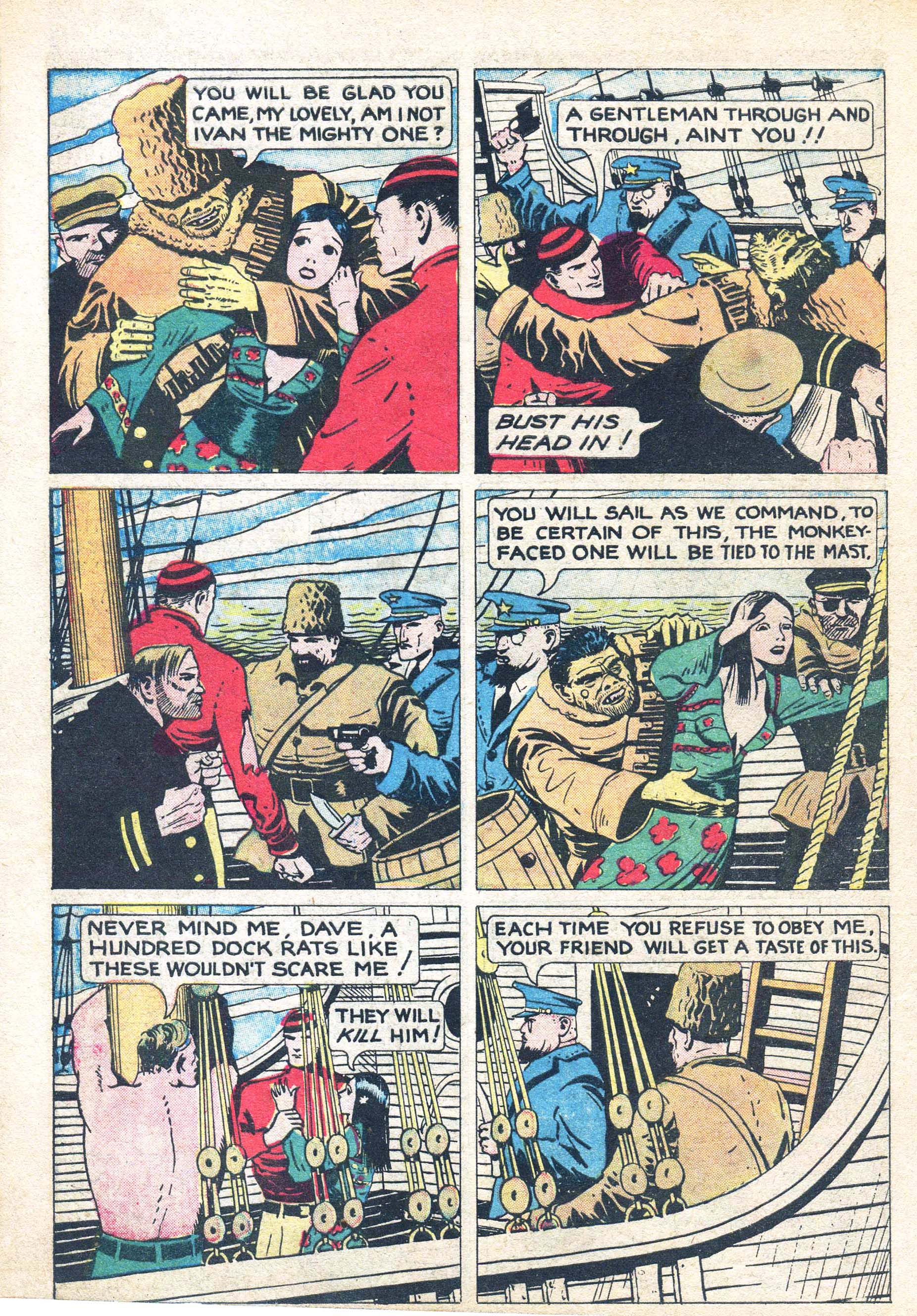 Read online Amazing Mystery Funnies comic -  Issue #9 - 12