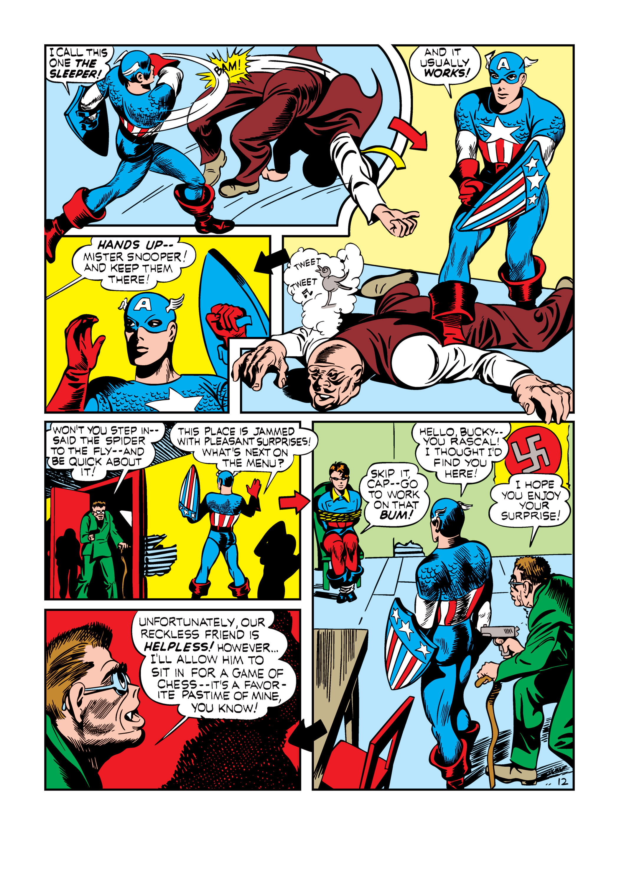 Read online Marvel Masterworks: Golden Age Captain America comic -  Issue # TPB 1 (Part 1) - 40
