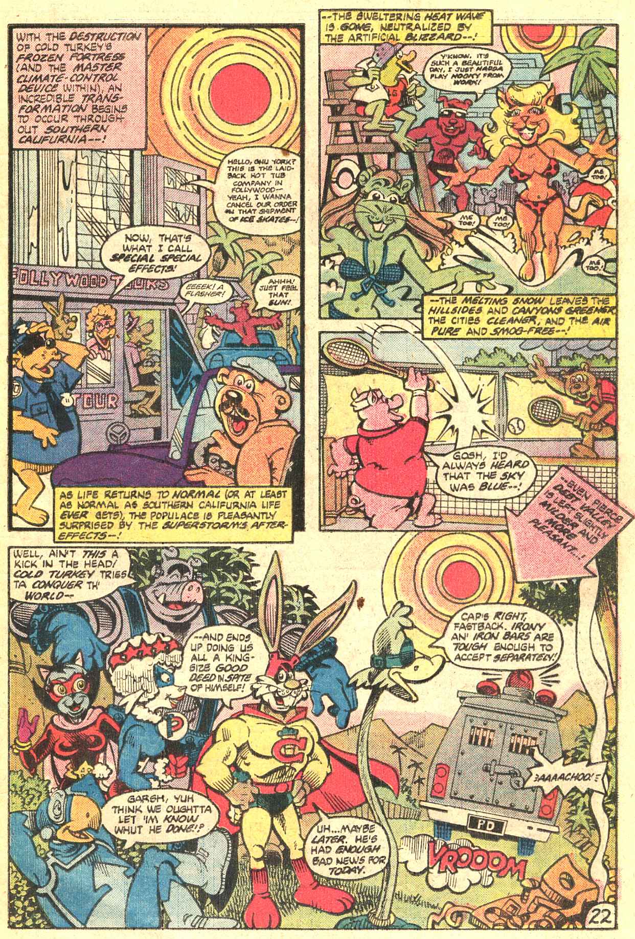 Read online Captain Carrot and His Amazing Zoo Crew! comic -  Issue #13 - 23