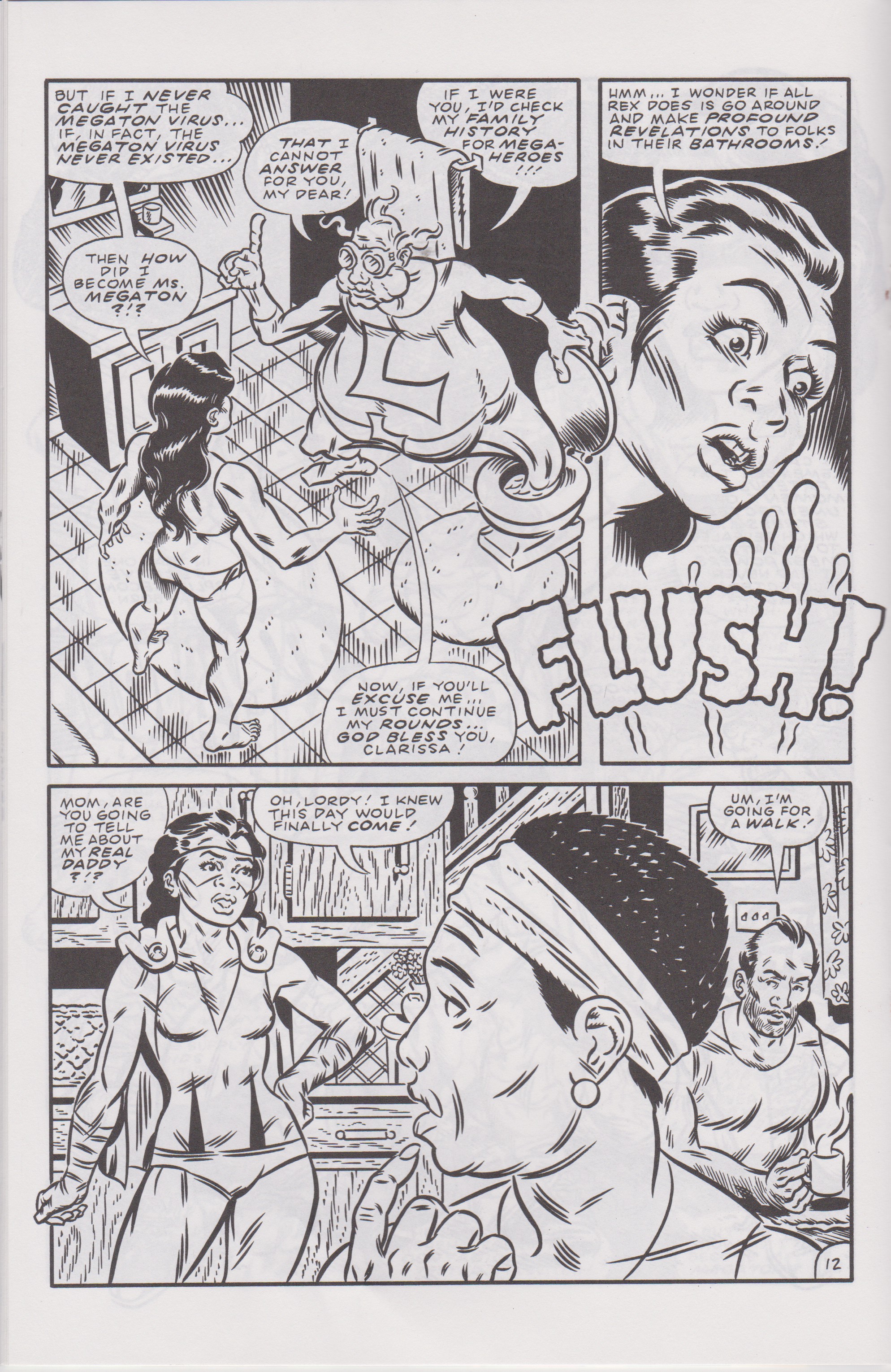 Read online Don Simpson's Bizarre Heroes comic -  Issue #11 - 14
