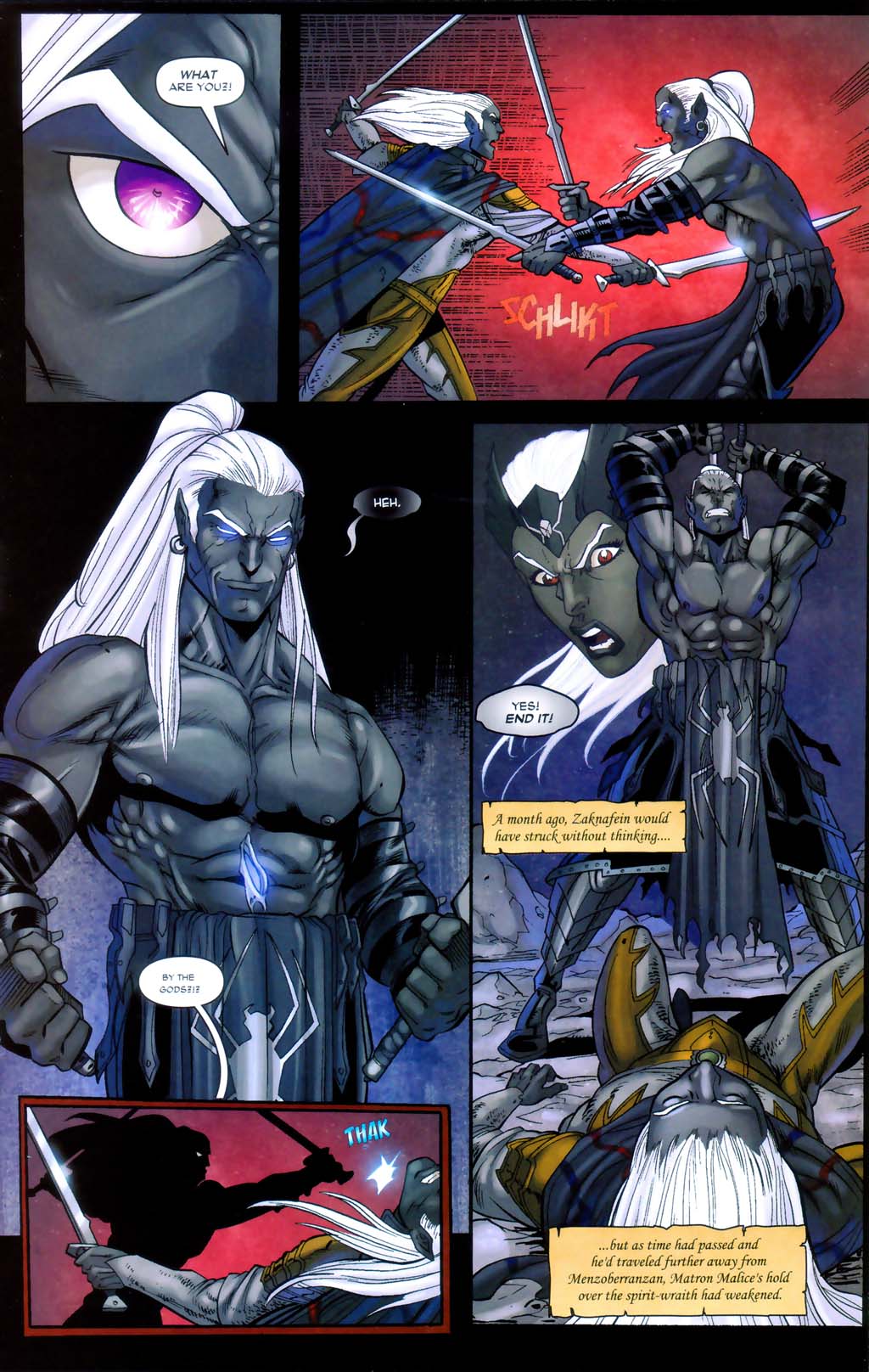 Read online Forgotten Realms: Exile comic -  Issue #3 - 24