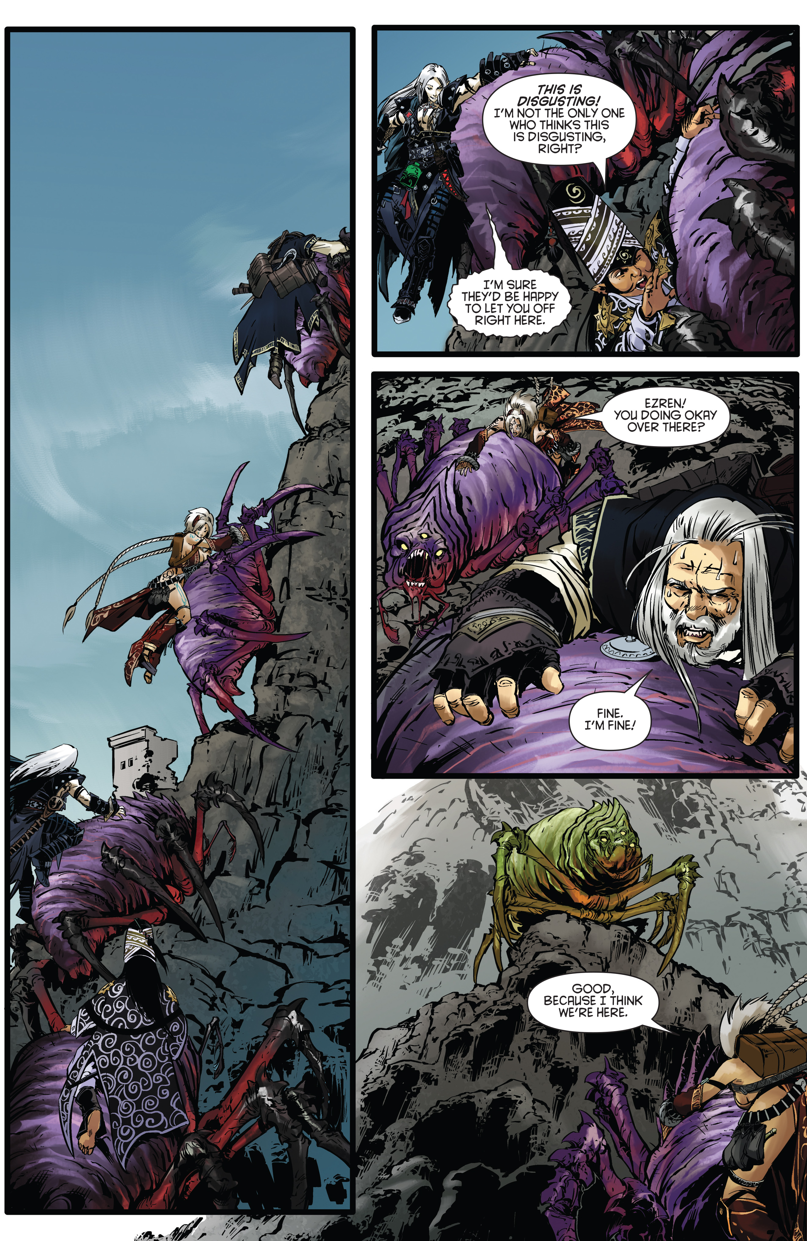 Read online Pathfinder: Hollow Mountain comic -  Issue #5 - 8