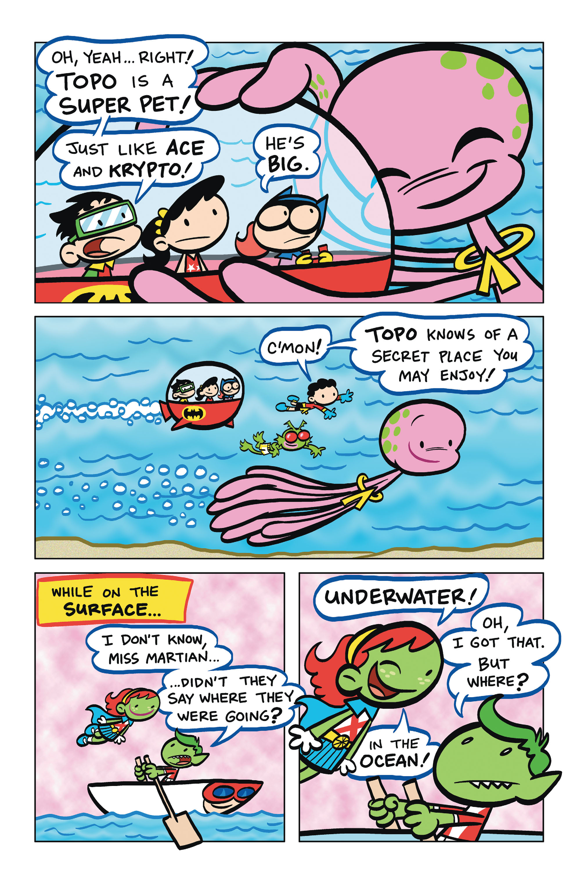 Read online Tiny Titans: Return To the Treehouse comic -  Issue #4 - 10