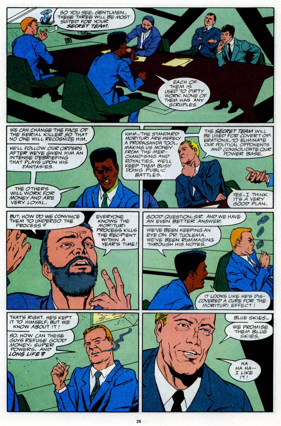 Read online Strikeforce: Morituri comic -  Issue #24 - 28