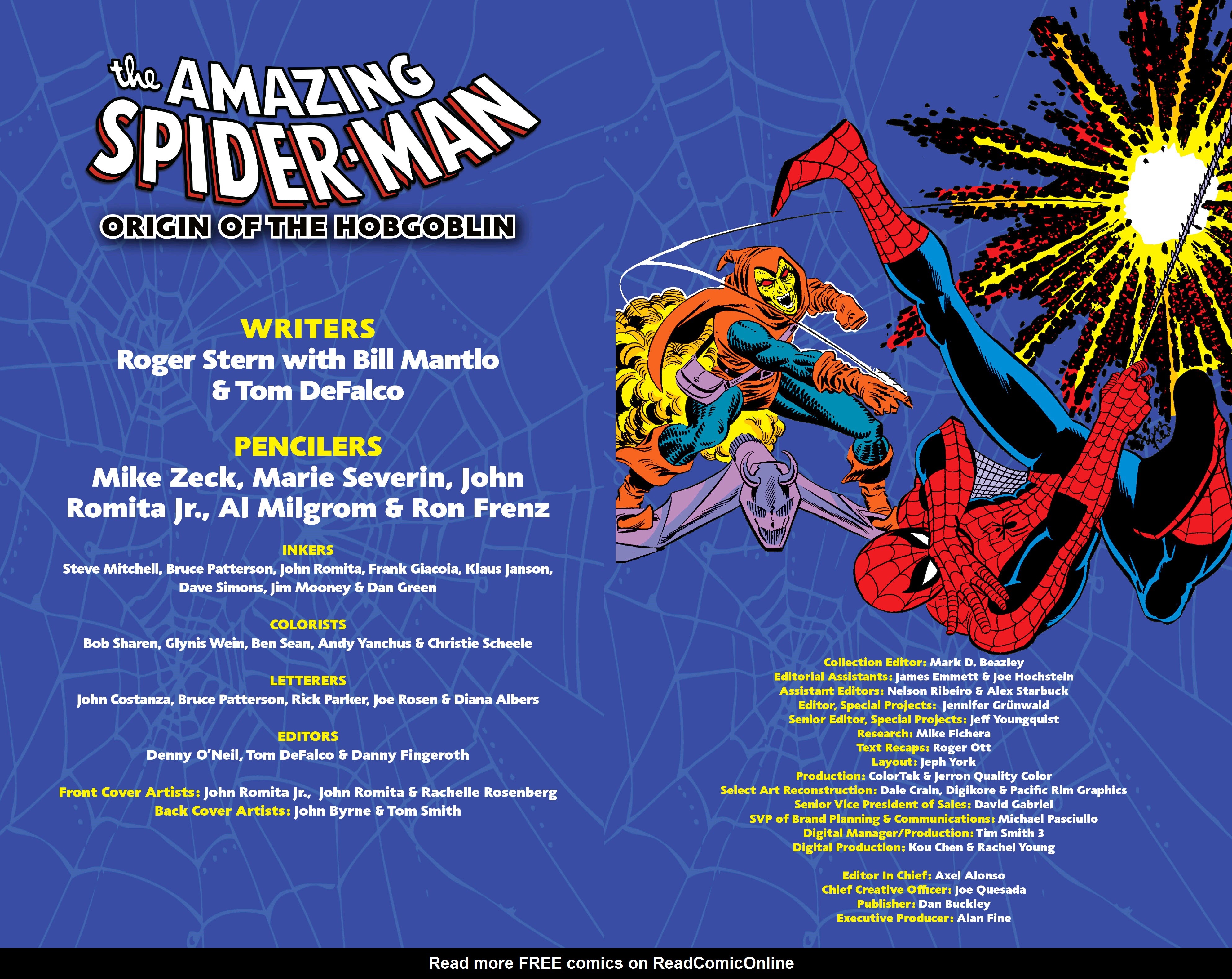 Read online The Amazing Spider-Man: The Origin of the Hobgoblin comic -  Issue # TPB (Part 1) - 3