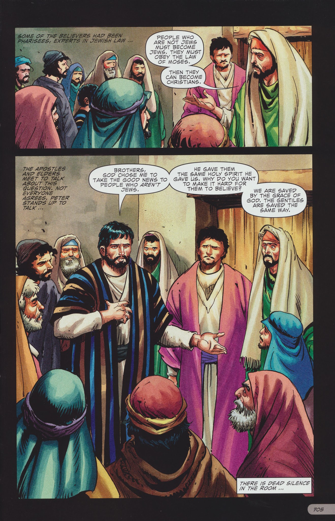 Read online The Action Bible comic -  Issue # TPB 2 - 328