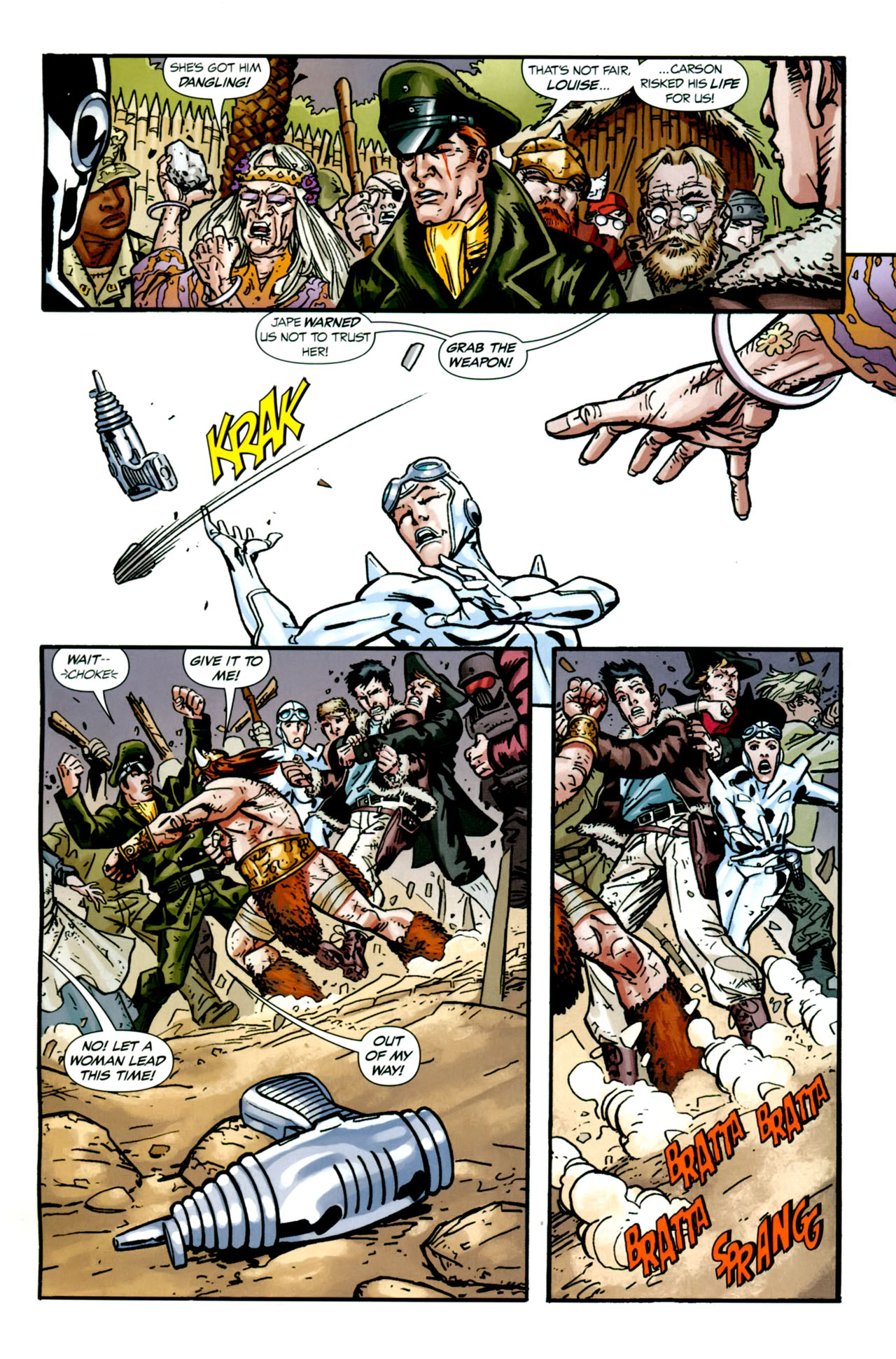 Read online The War That Time Forgot comic -  Issue #9 - 4